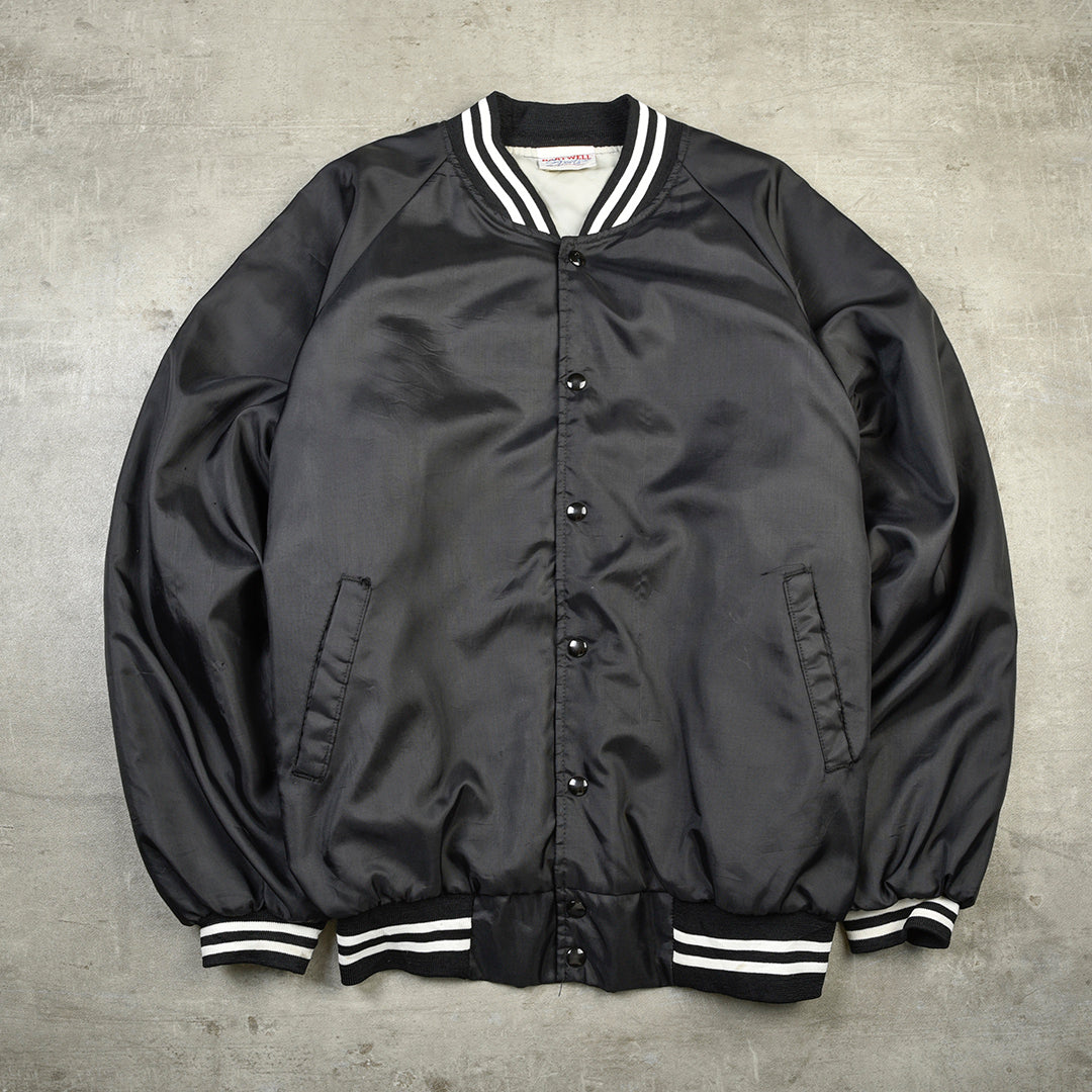 HARTWELL VINTAGE NYLON VARSITY JACKET - L/XL