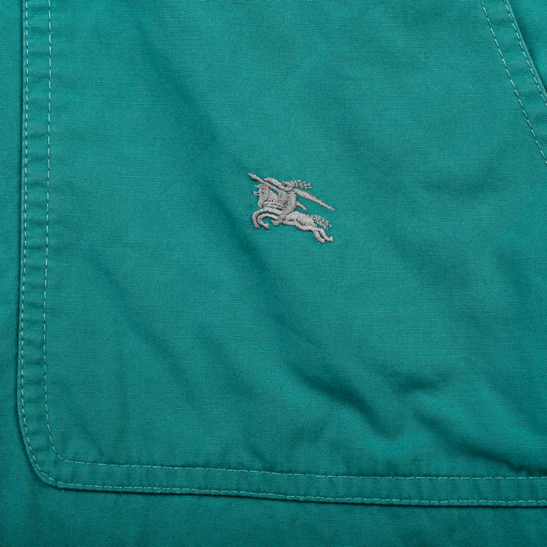 VINTAGE COTTON HARRINGTON JACKET GREEN - XL/XXL