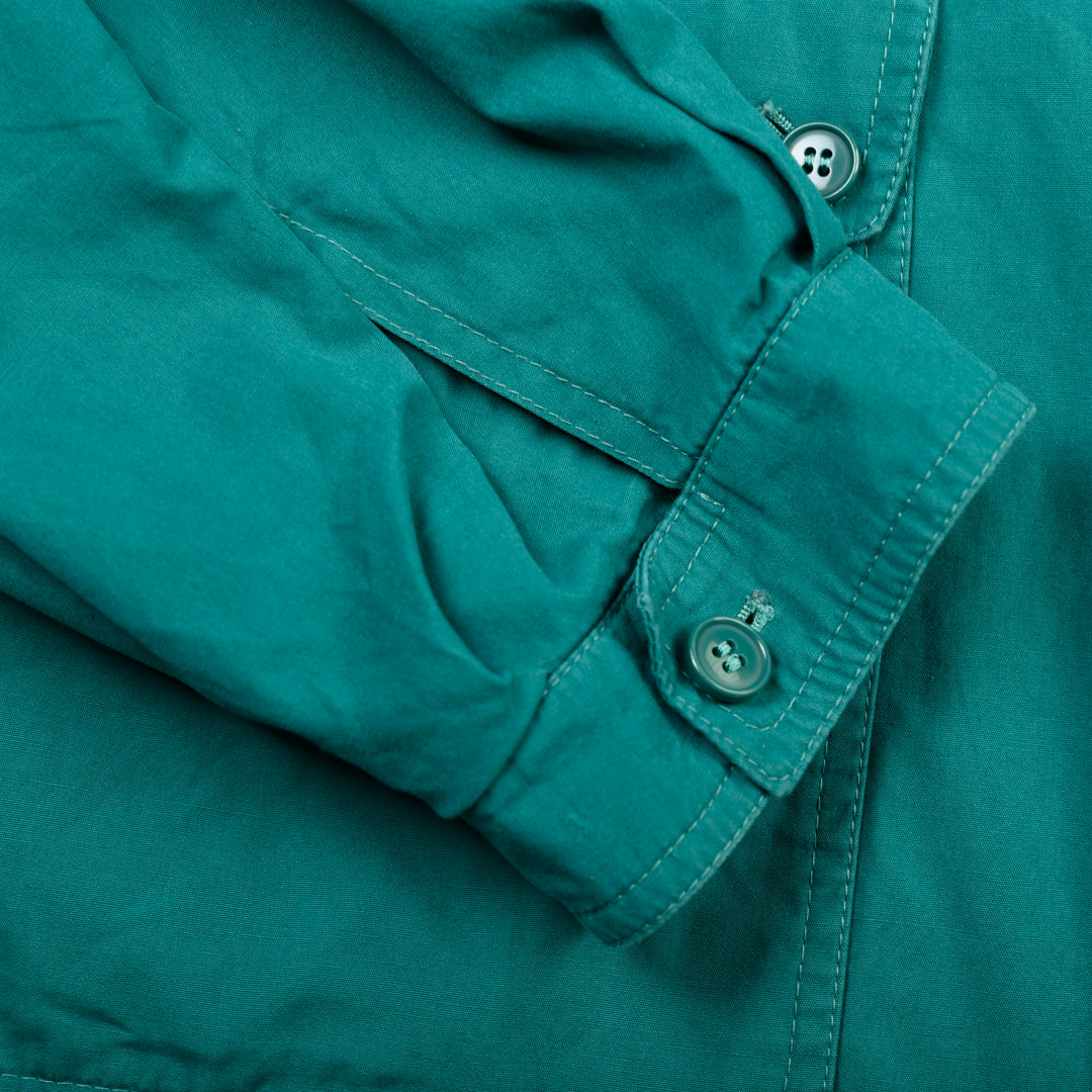 VINTAGE COTTON HARRINGTON JACKET GREEN - XL/XXL