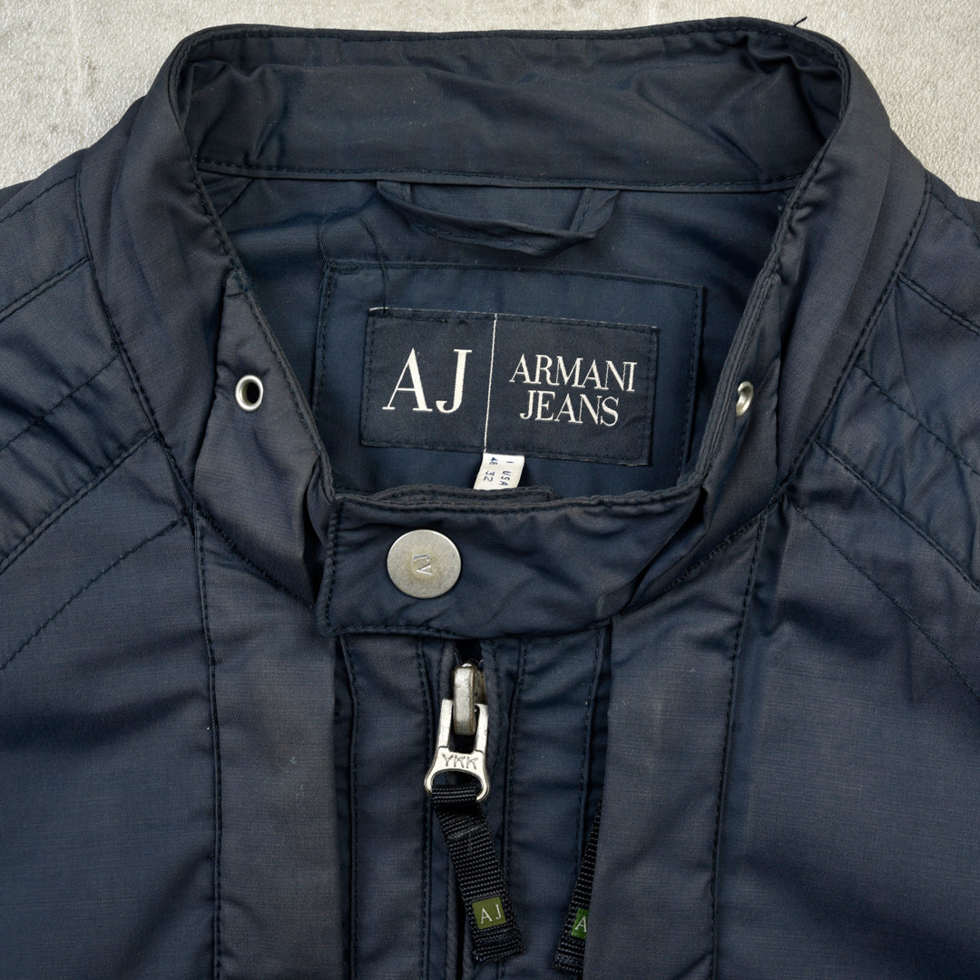 NYLON BOMBER JACKET BLUE- M/L