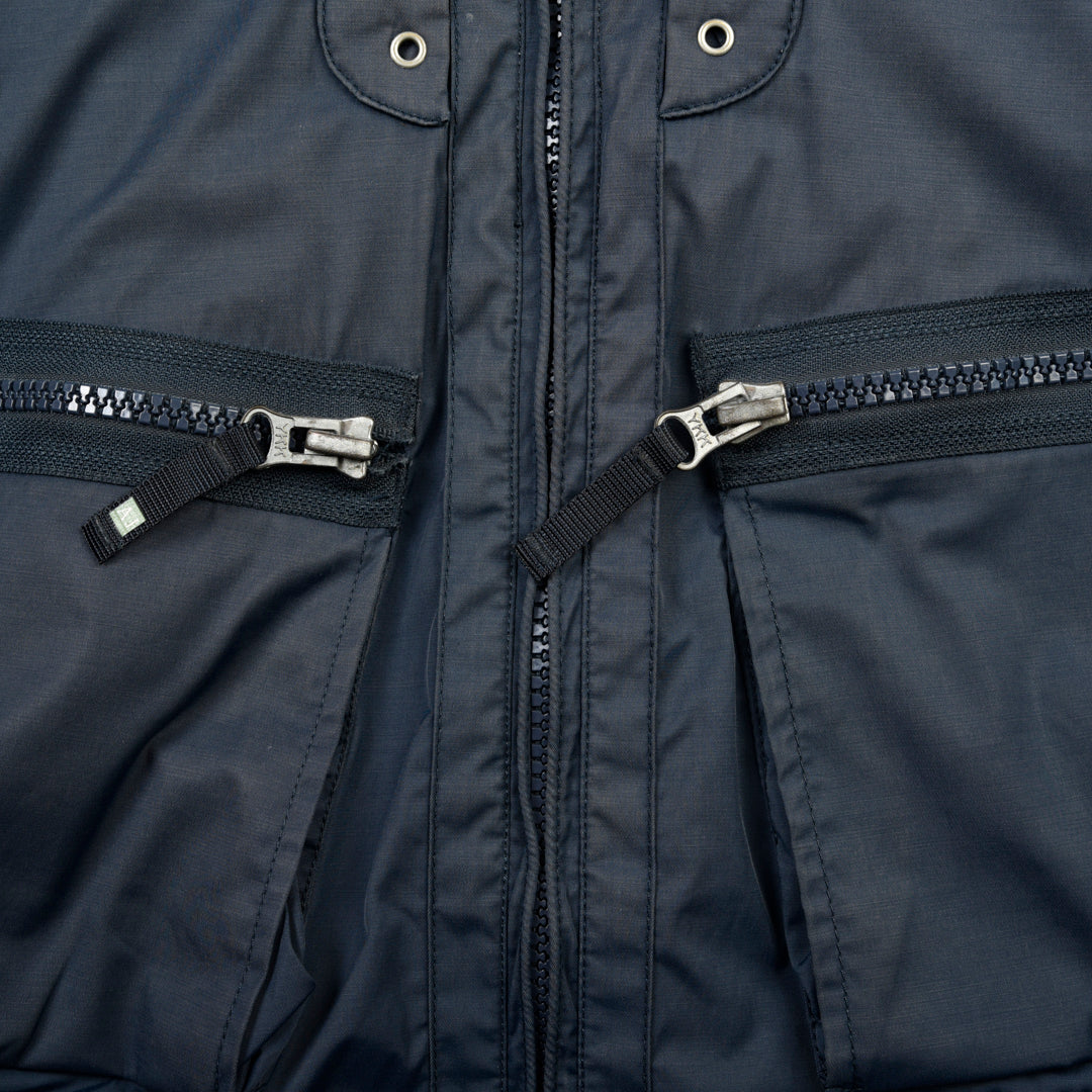 NYLON BOMBER JACKET BLUE- M/L