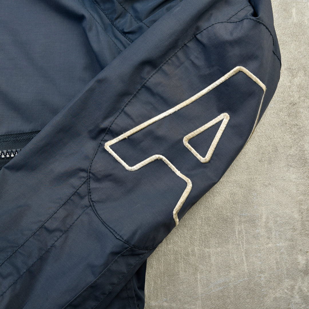 NYLON BOMBER JACKET BLUE- M/L