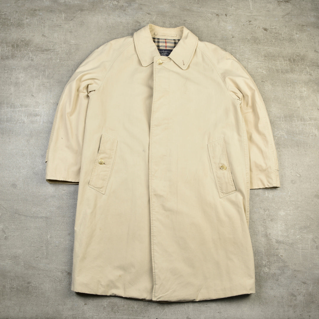 VINTAGE TRENCH COAT BEIGE - SMALL