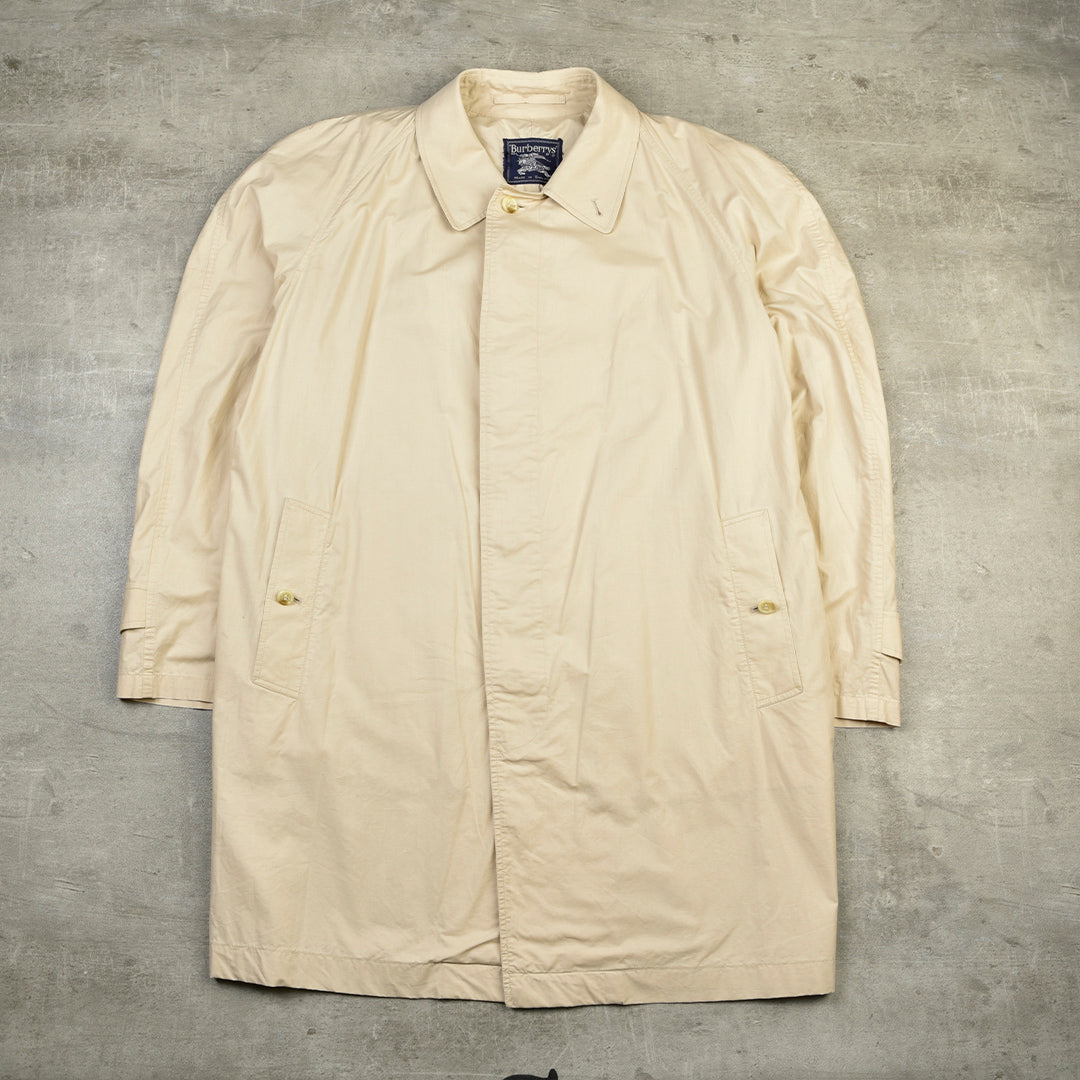 COTTON TRENCH COAT BEIGE - XL/XXL