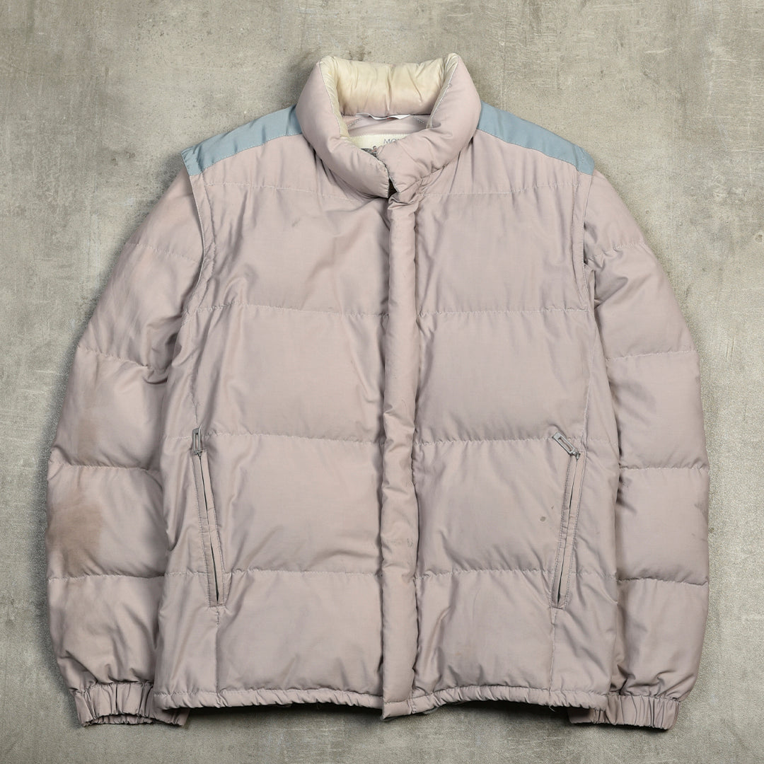 MONCLER GRENOBLE PUFFER JACKET LIGHT PINK