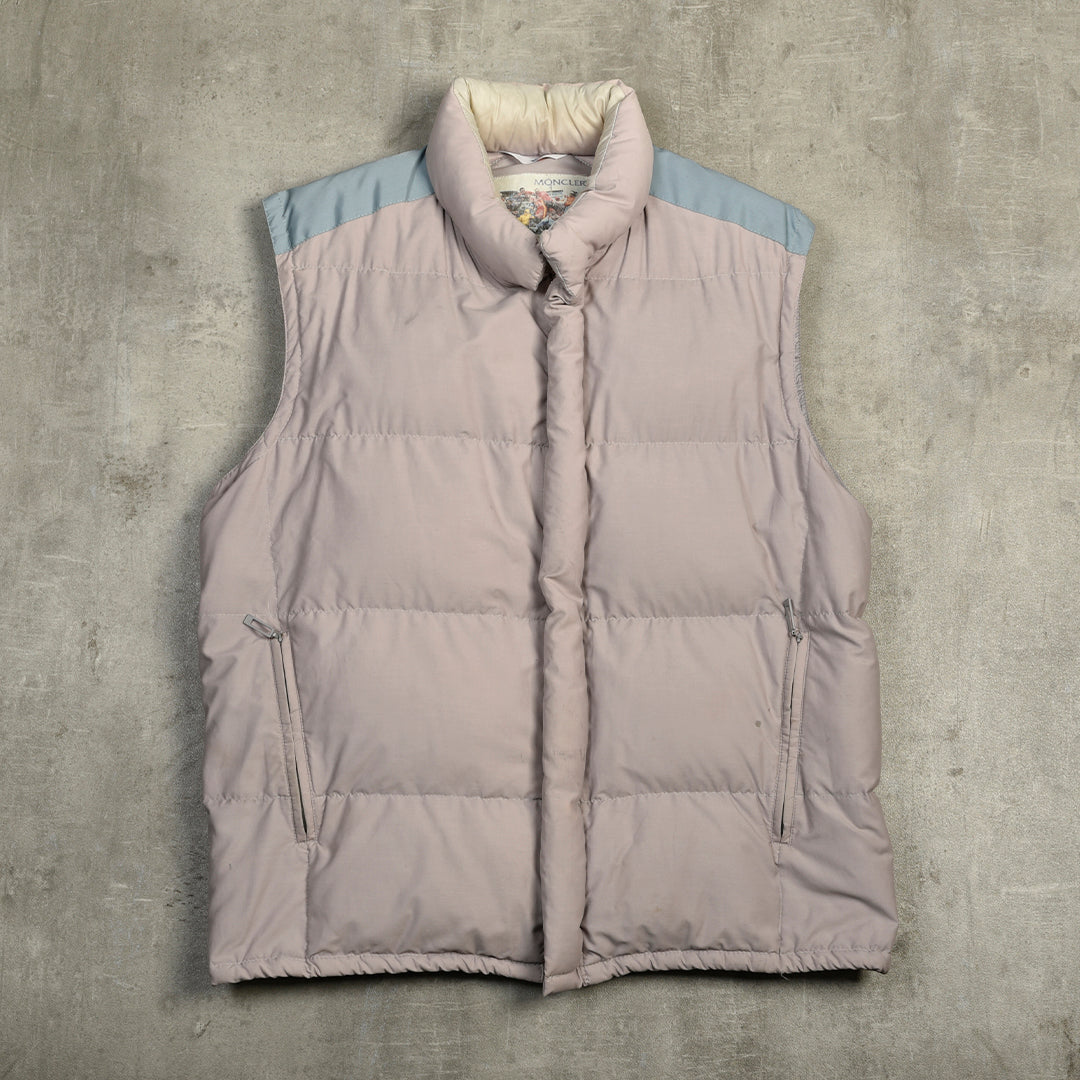 MONCLER GRENOBLE PUFFER JACKET LIGHT PINK