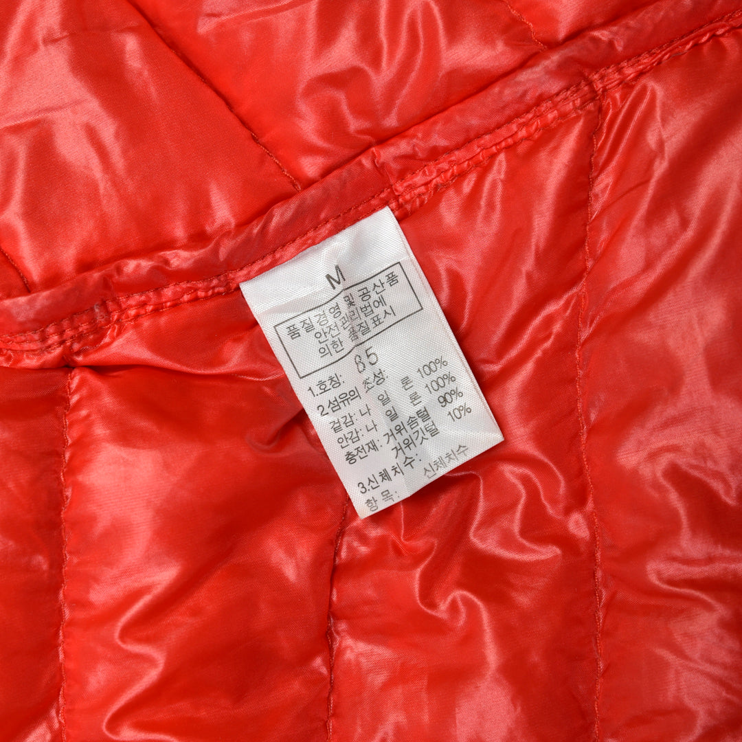 THE NORTH FACE SUMMIT SERIES PUFFER JACKET 800 RED -  WMNS M