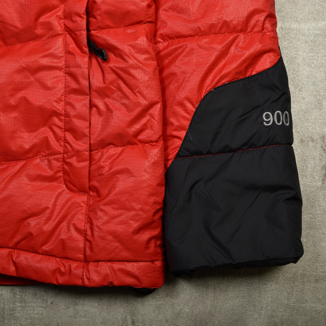 SUMMIT SERIES HOODED PUFFER JACKET 900 RED -  WMNS L