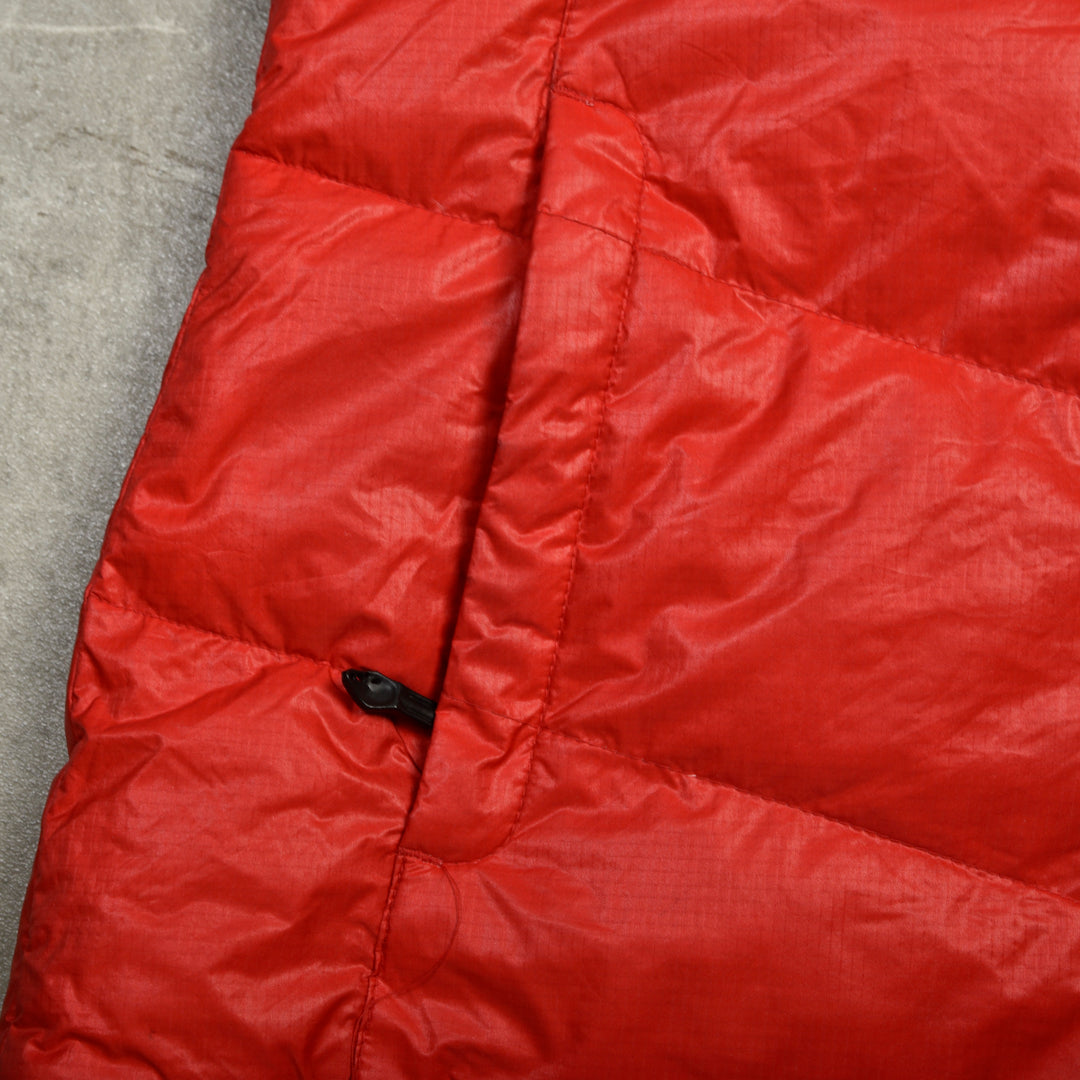 SUMMIT SERIES HOODED PUFFER JACKET 900 RED -  WMNS L