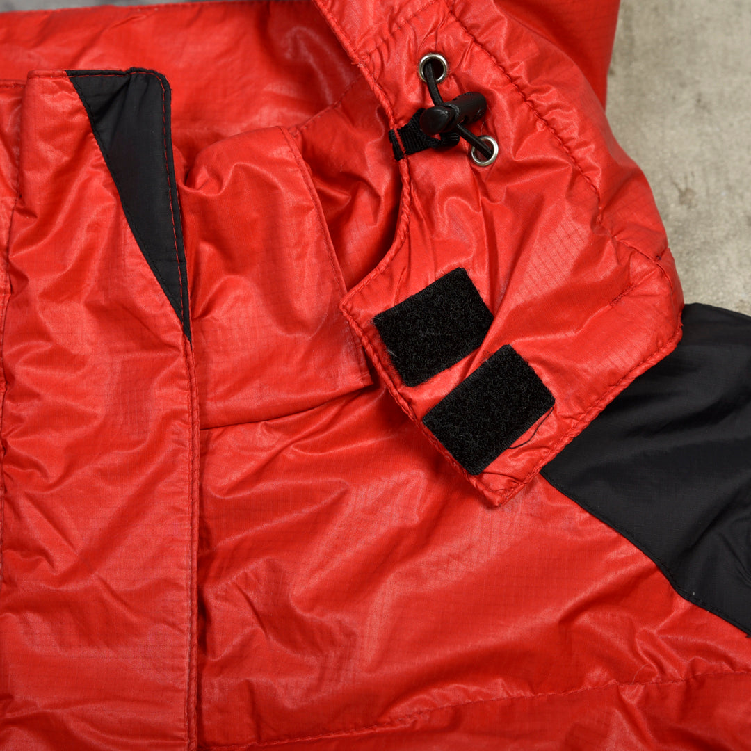 SUMMIT SERIES HOODED PUFFER JACKET 900 RED -  WMNS L