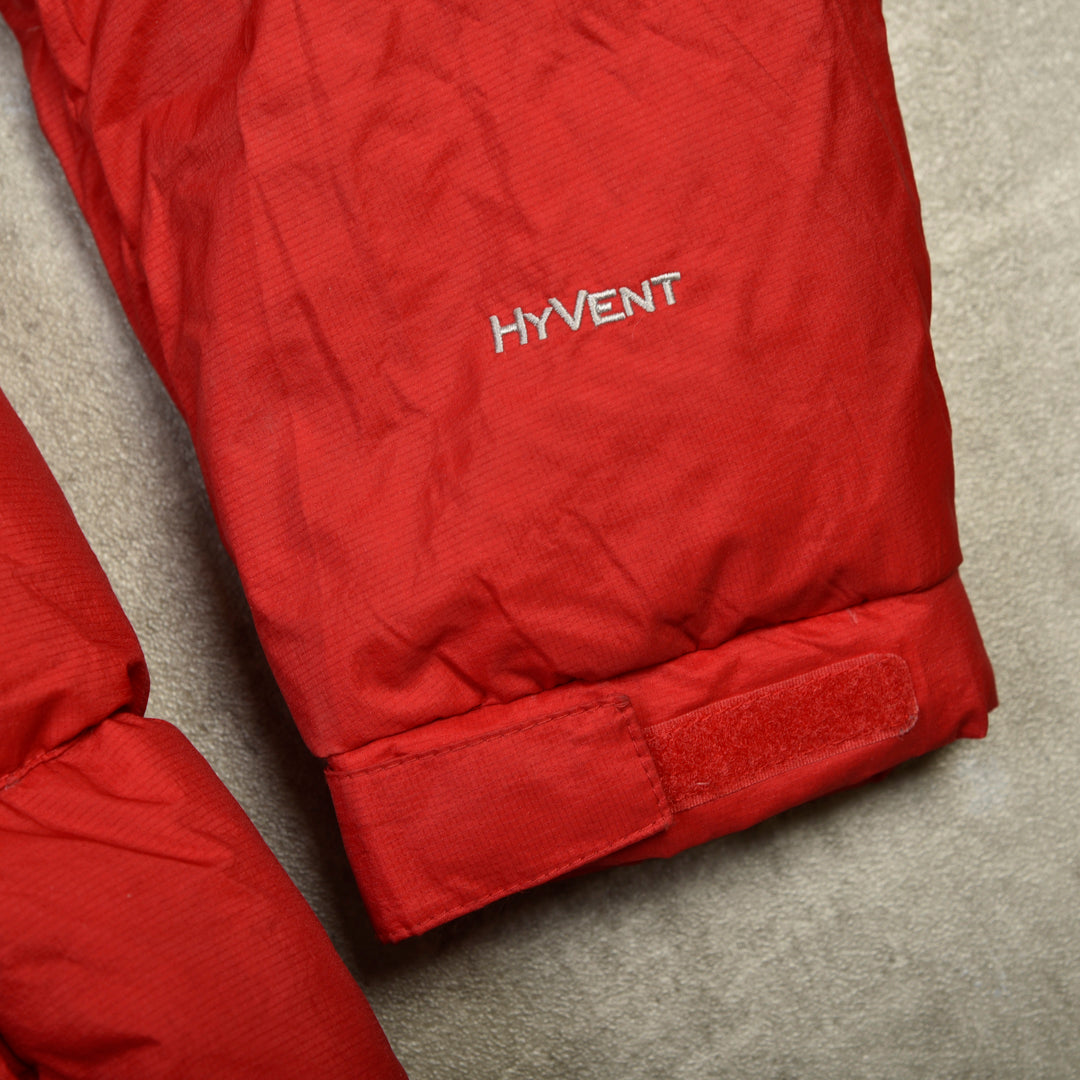 HY VENT PUFFER JACKET 800 RED - XXL