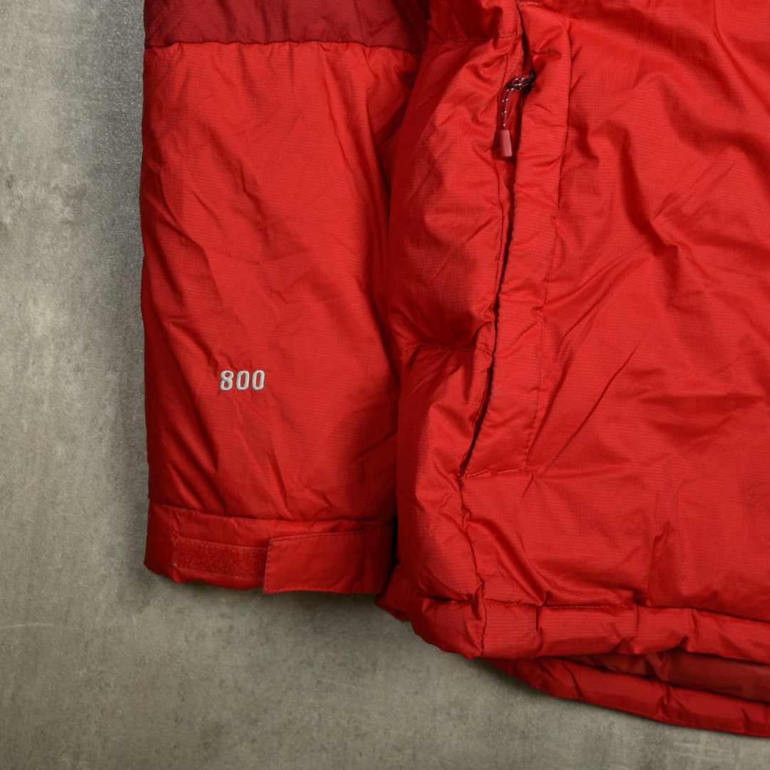 HY VENT PUFFER JACKET 800 RED - XXL