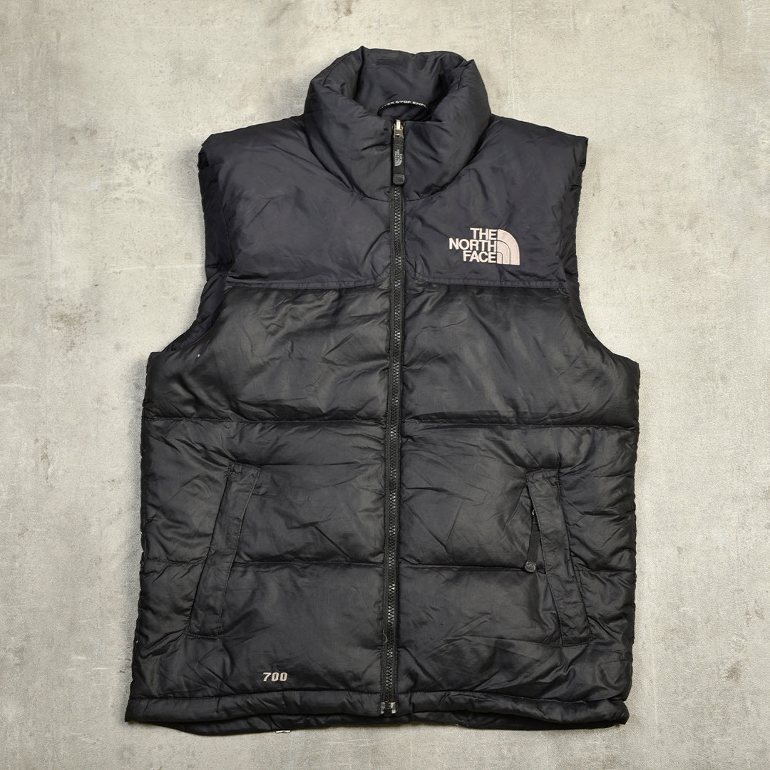 THE NORTH FACE NUPTSE 700 PUFFER VEST BLACK - XS