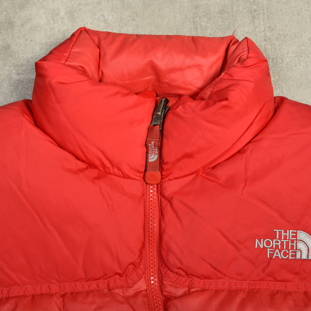 THE NORTH FACE NUPTSE 700 PUFFER VEST RED - WMNS LARGE