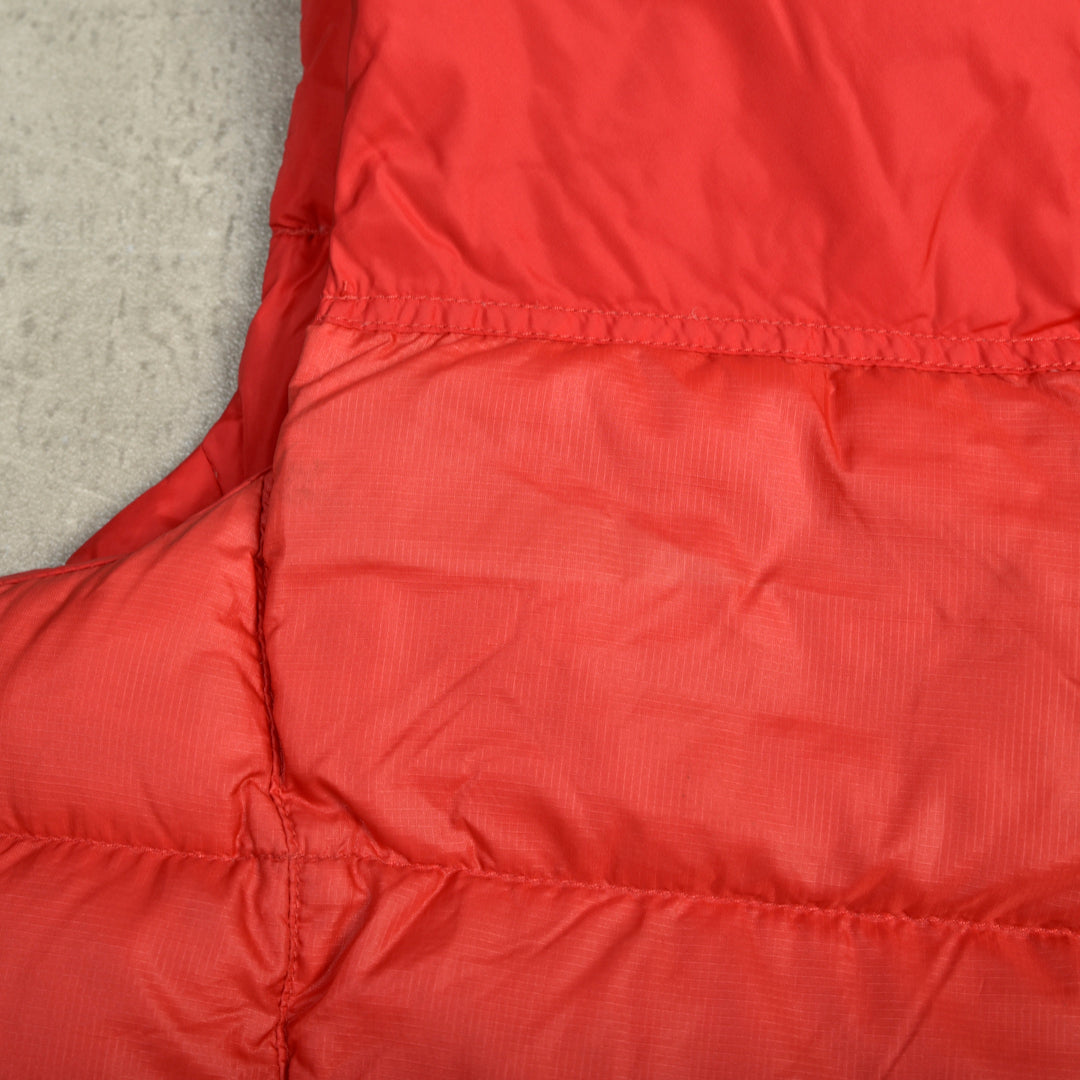 THE NORTH FACE NUPTSE 700 PUFFER VEST RED - WMNS LARGE