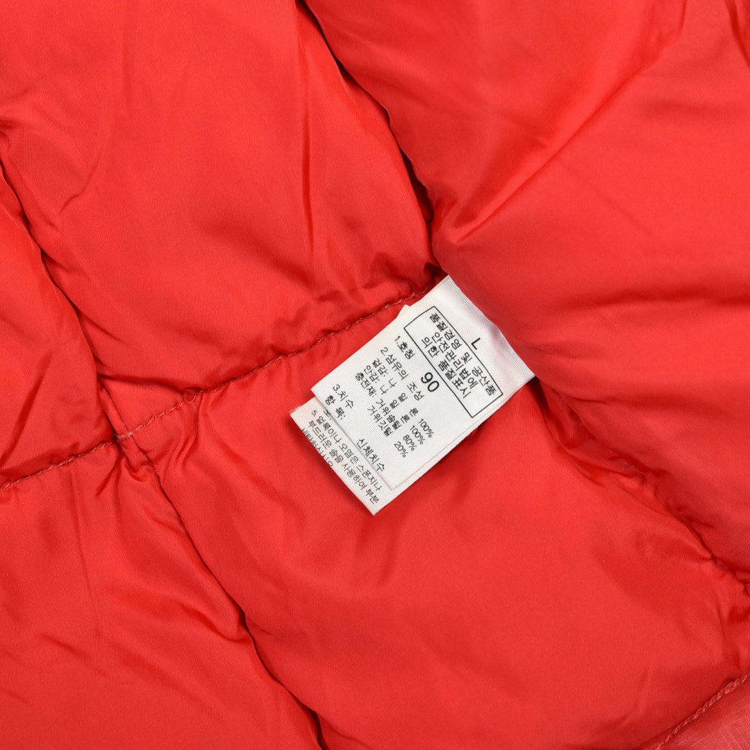 THE NORTH FACE NUPTSE 700 PUFFER VEST RED - WMNS LARGE