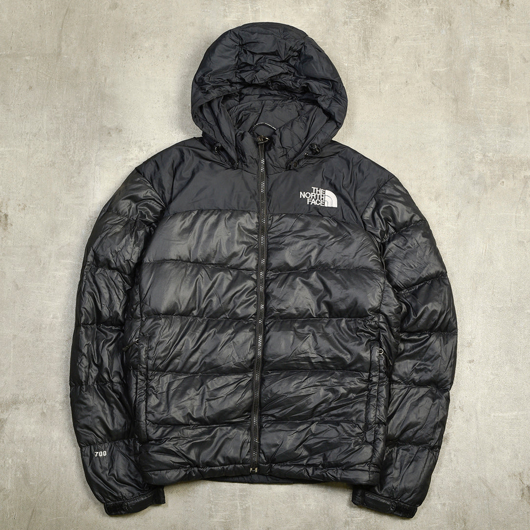 NUPTSE 700 HOODED PUFFER JACKET BLACK - M