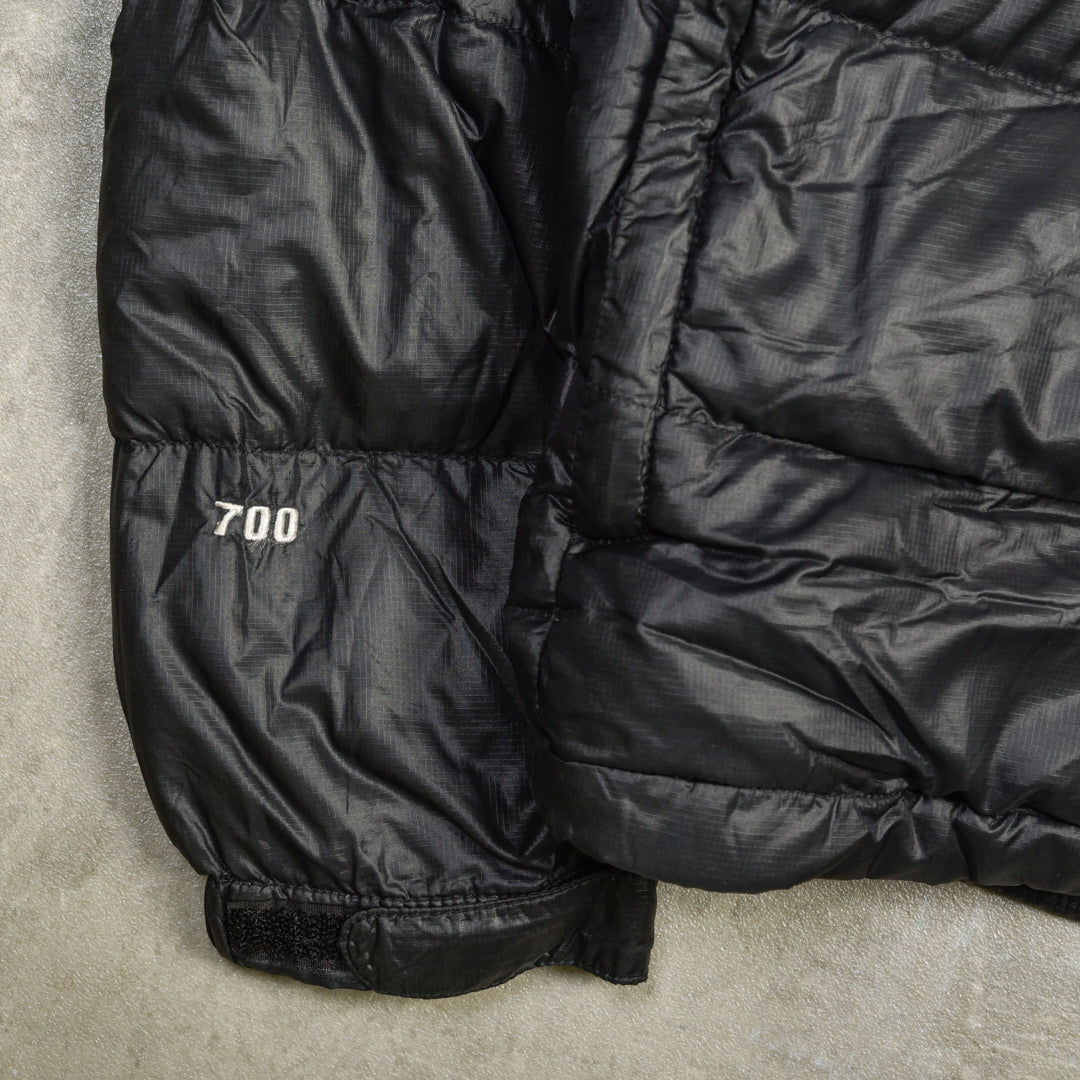 NUPTSE 700 HOODED PUFFER JACKET BLACK - M