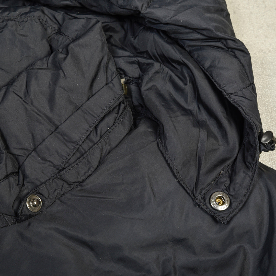 NUPTSE 700 HOODED PUFFER JACKET BLACK - M