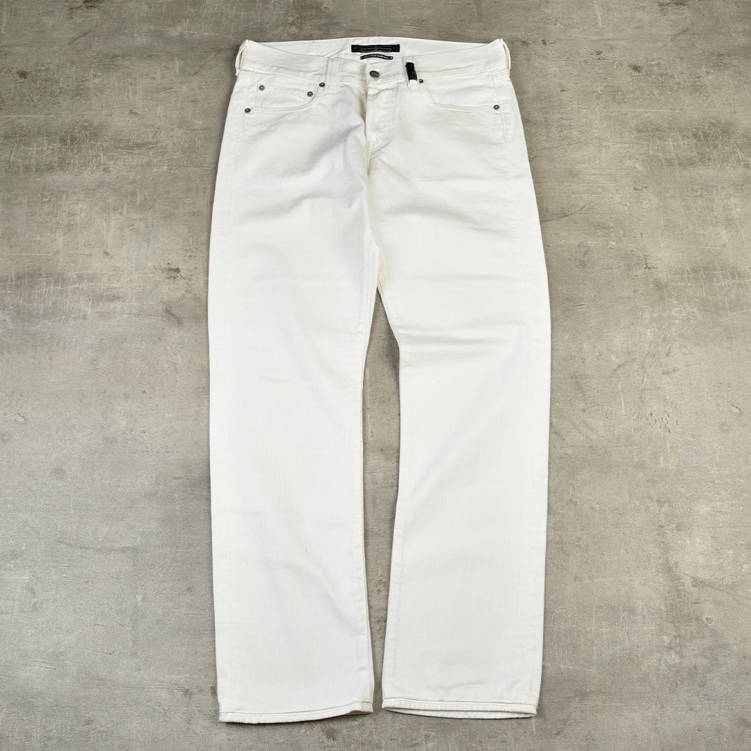 DENIMS TROUSERS WHITE - 31