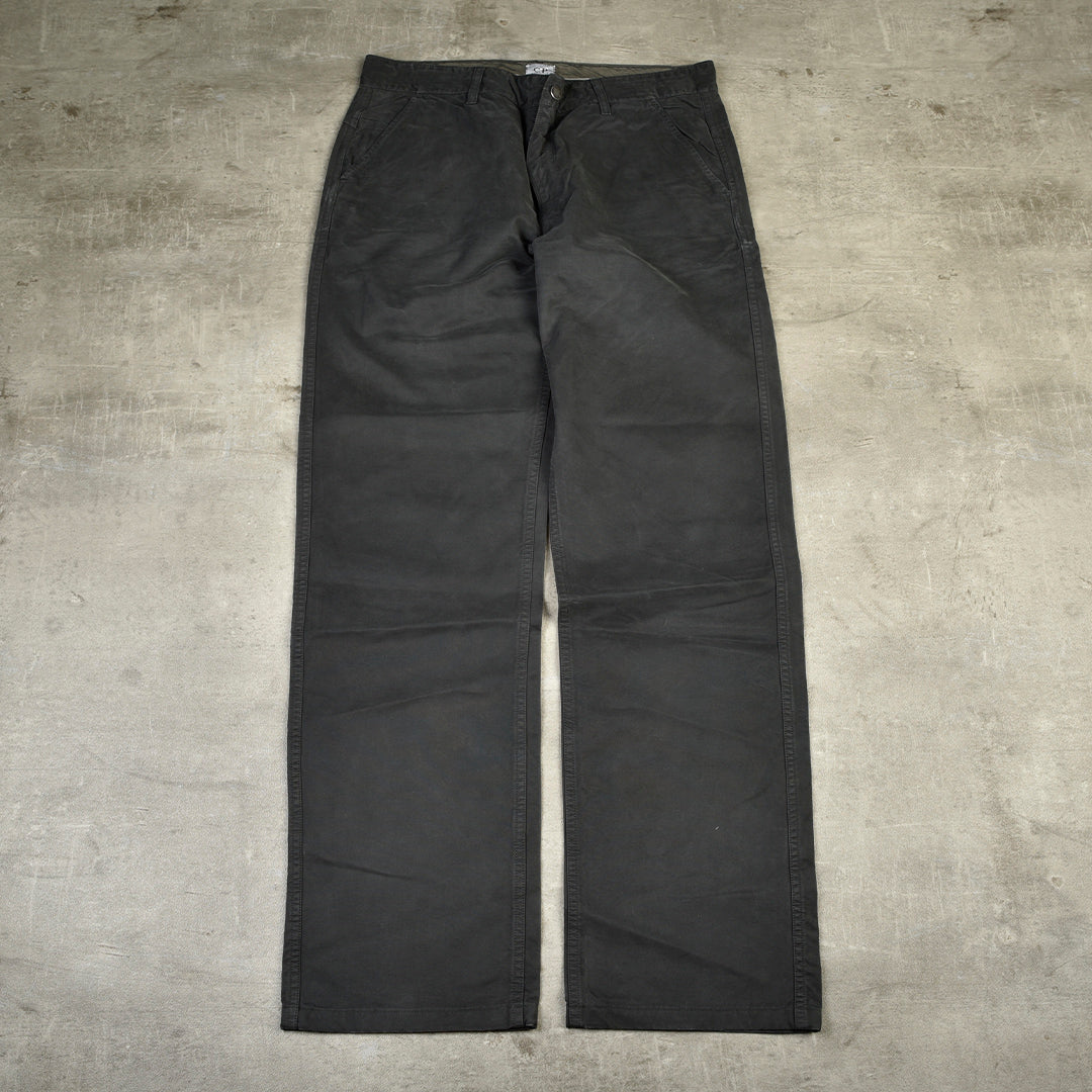 VINTAGE CHINO PANTS DARK GREY