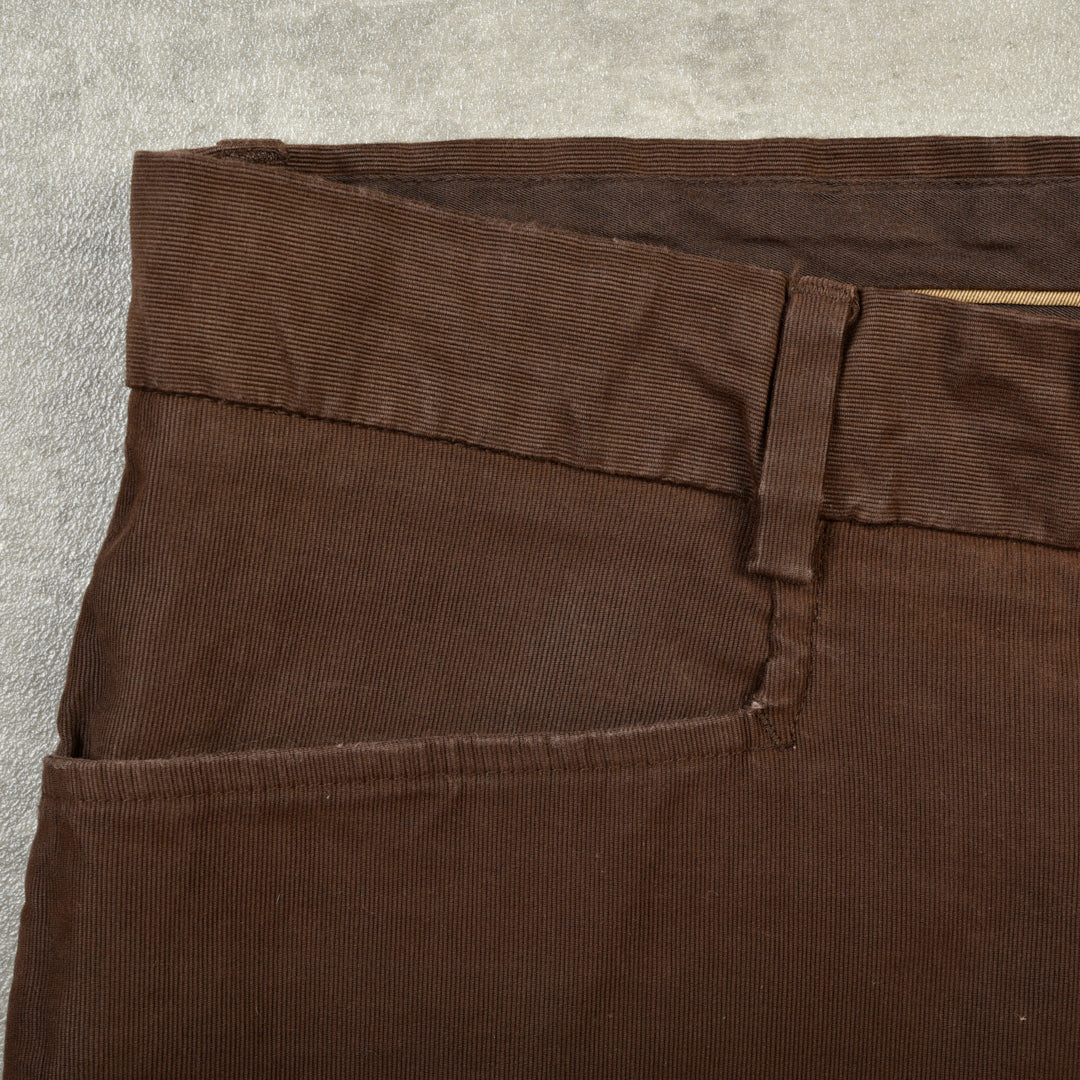 VINTAGE CHINO TROUSERS BROWN -