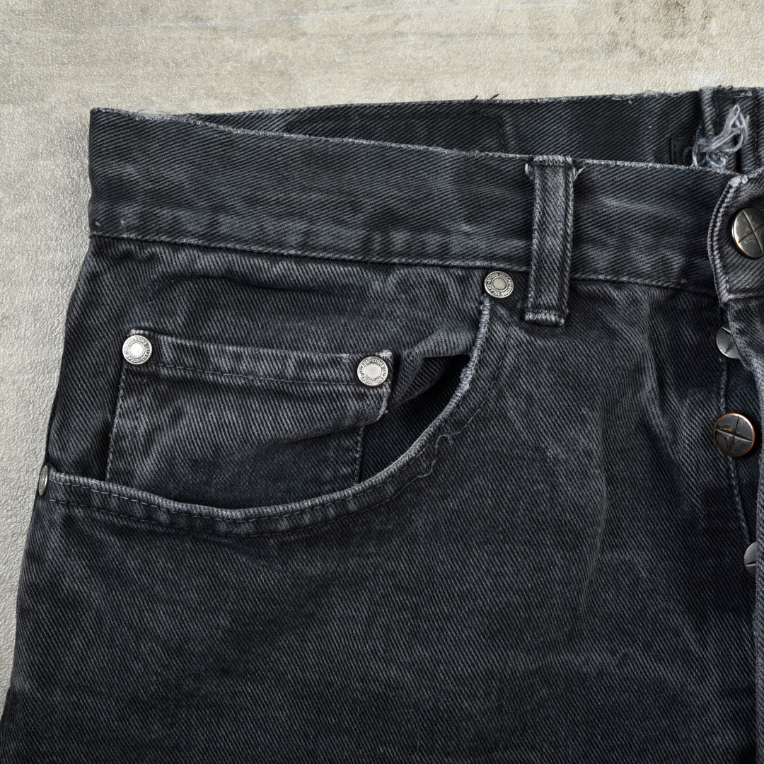 DENIMS 5 POCKETS JEANS BLACK - 36