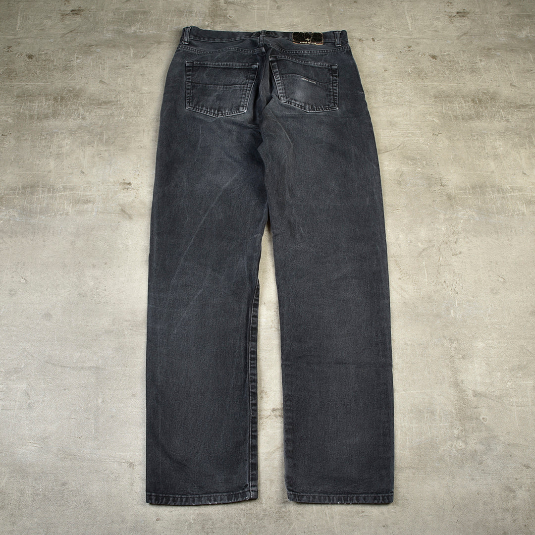 DENIMS 5 POCKETS JEANS BLACK - 36