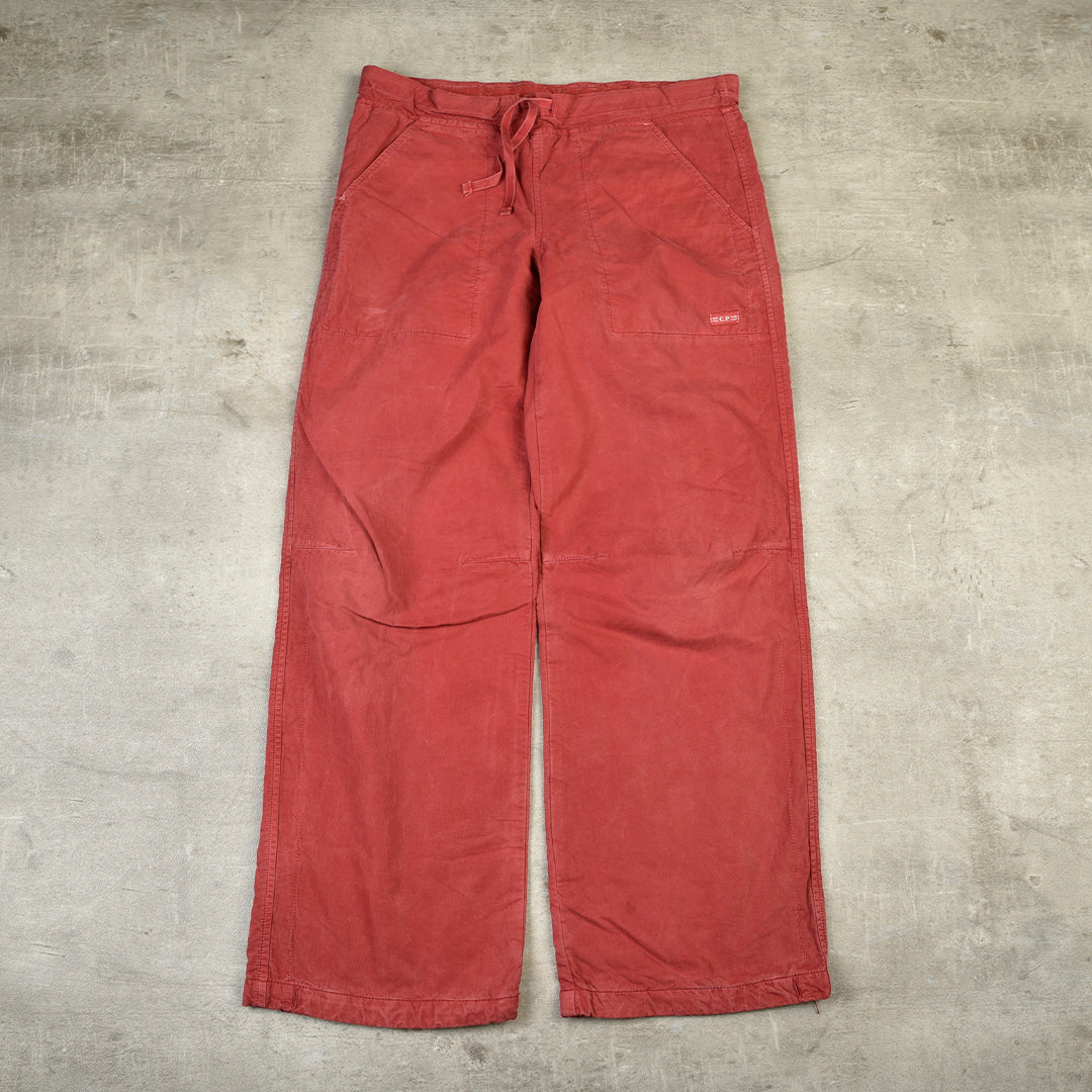 FATIGUE PANTS RED -  XS/S