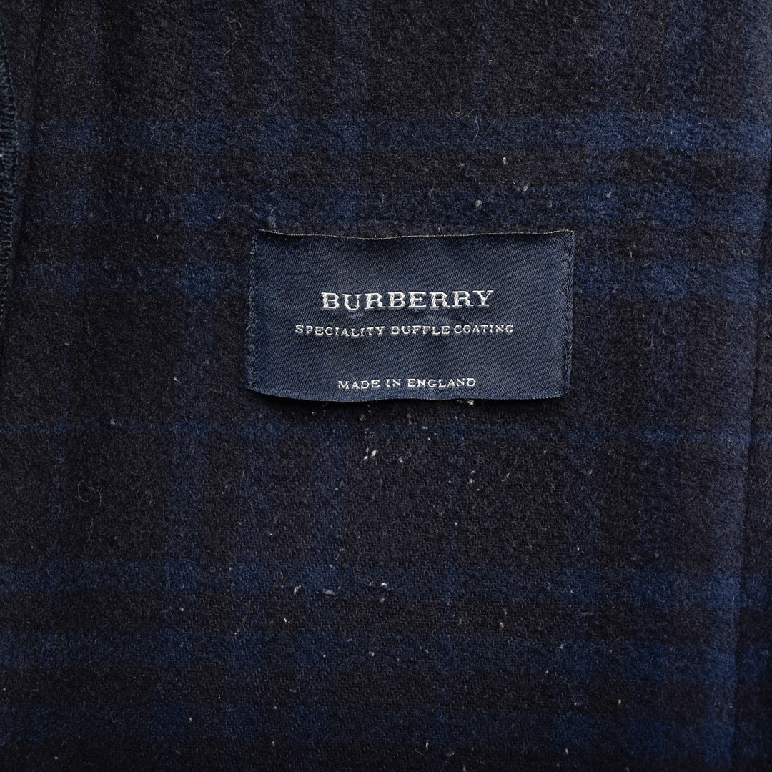 BURBERRY DUFFEL COAT BLUE - S/M