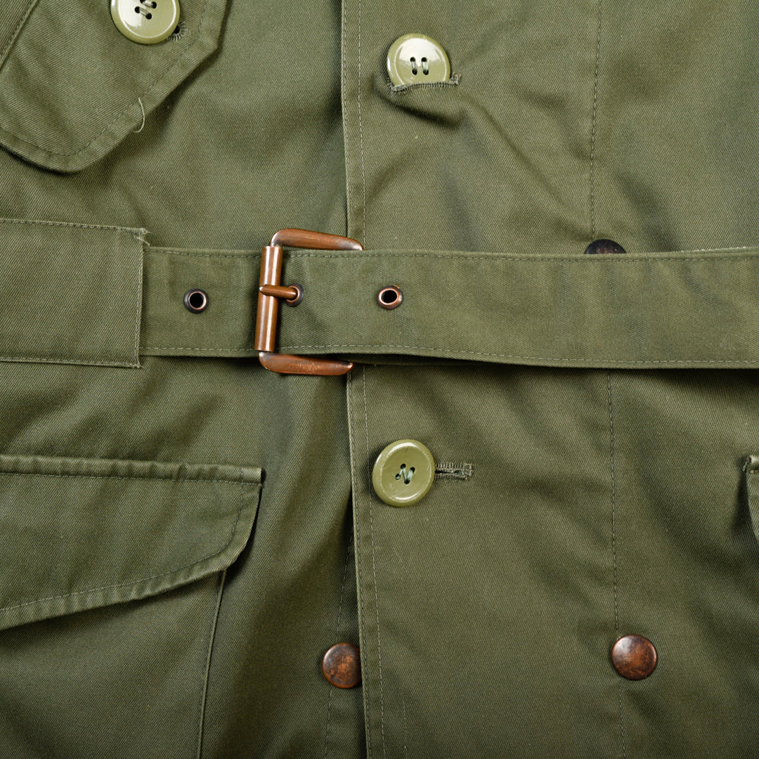 Vintage M47 Military Parka Green - LARGE