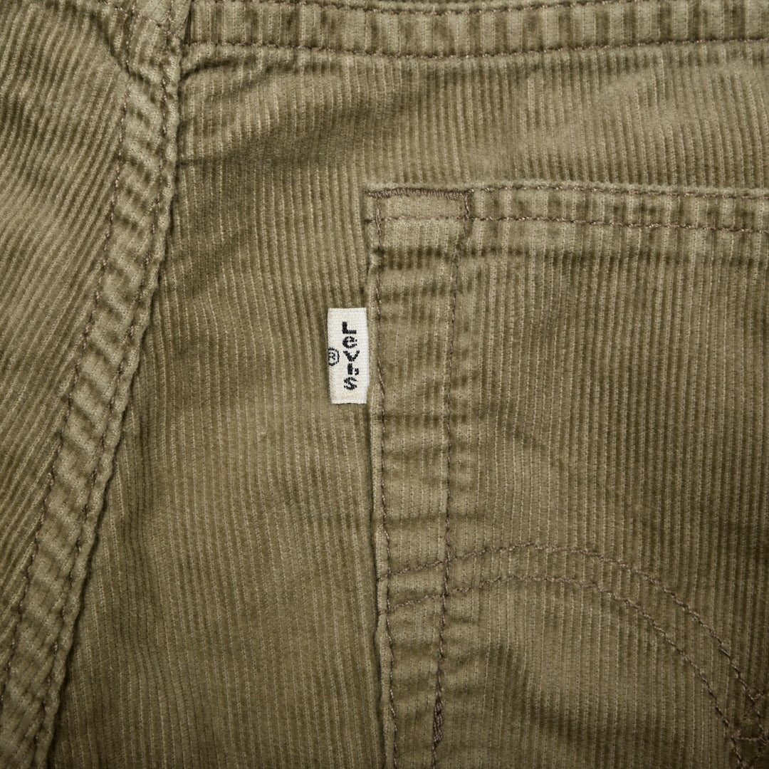 LEVIS 752 VELVET CORDUROY TROUSERS KHAKI - 34X30