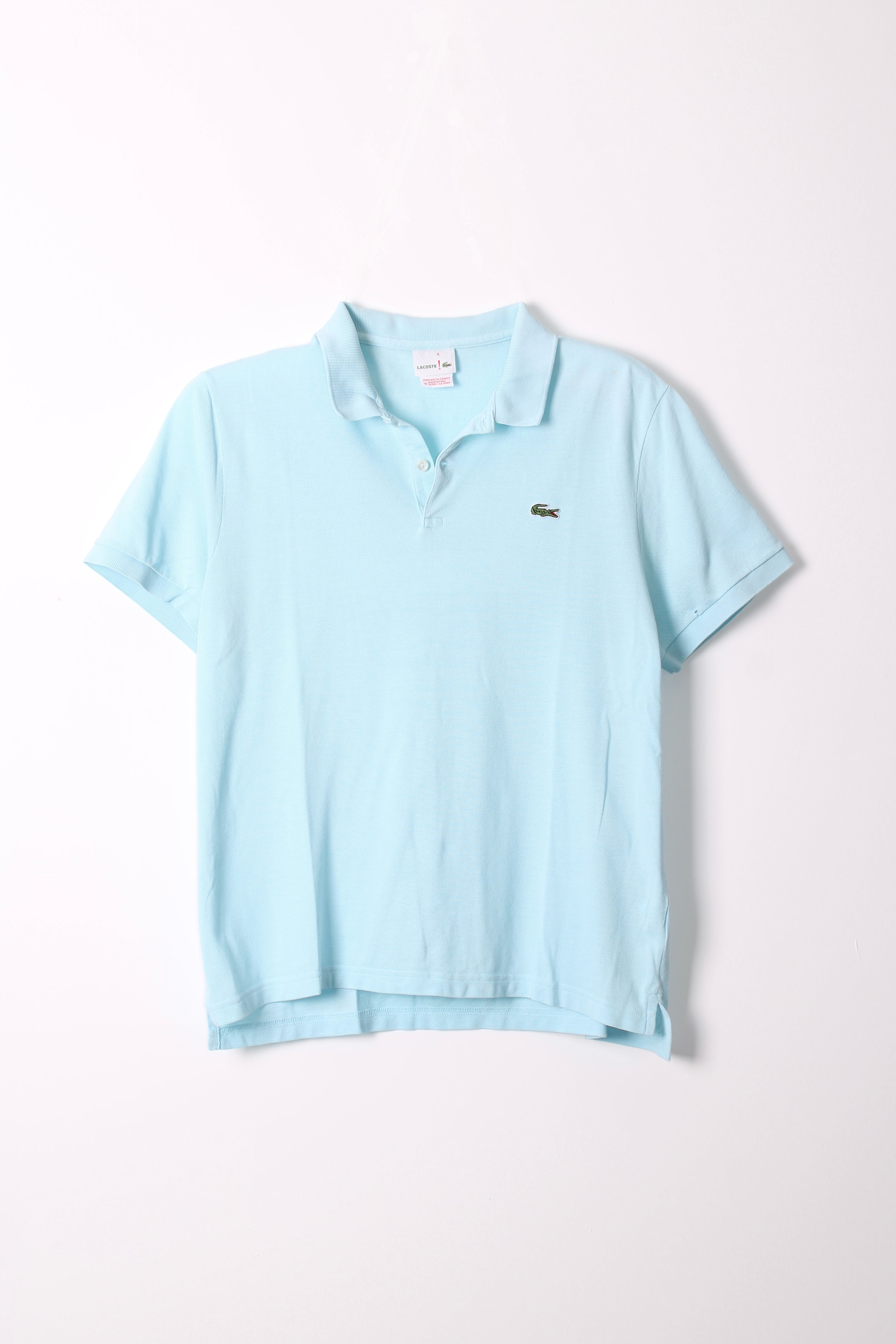 LACOSTE POLO SHIRT LIGHT BLUE - XL