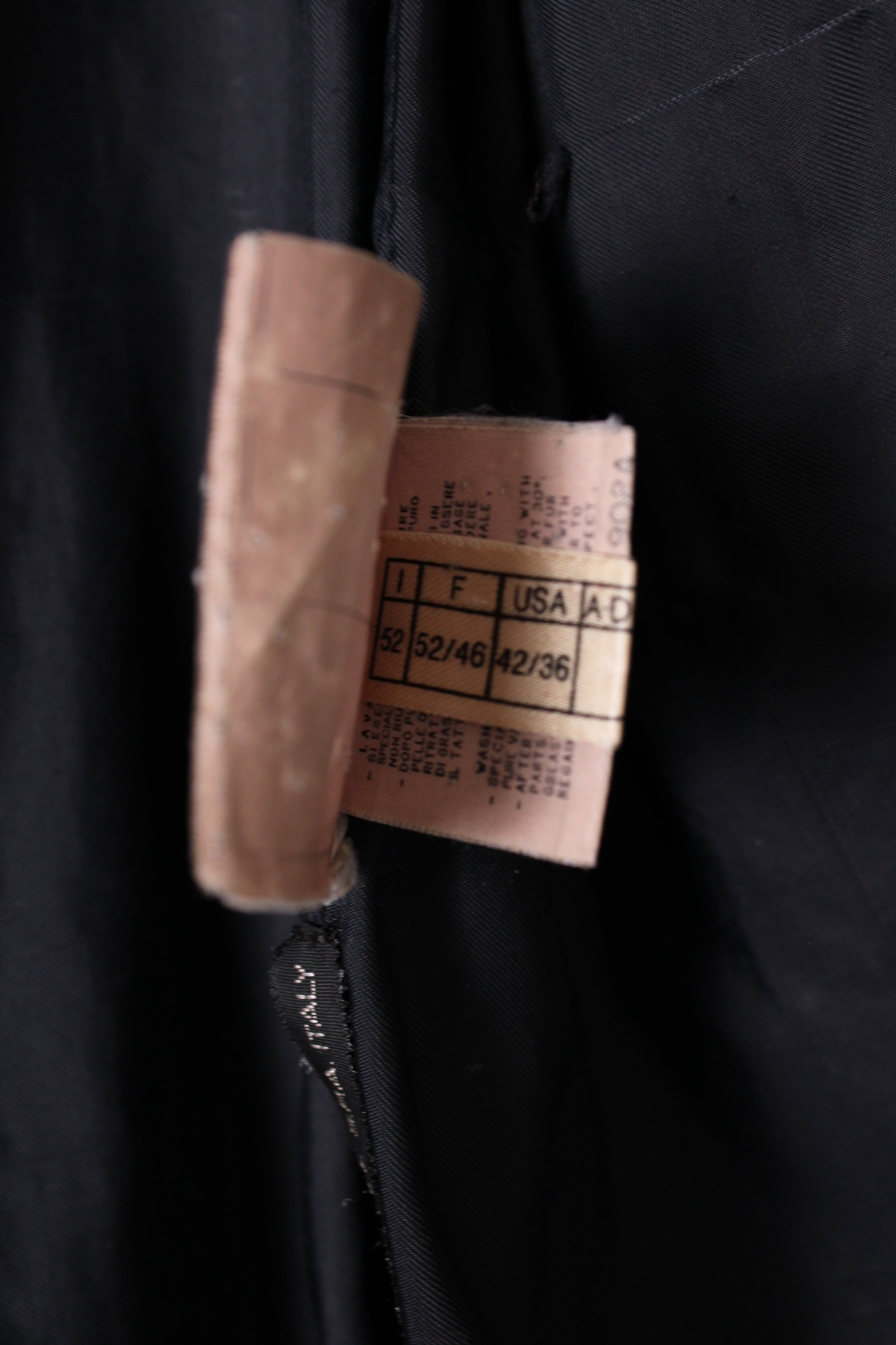 VINTAGE PARKA LEATHER JACKET BROWN  -  XL