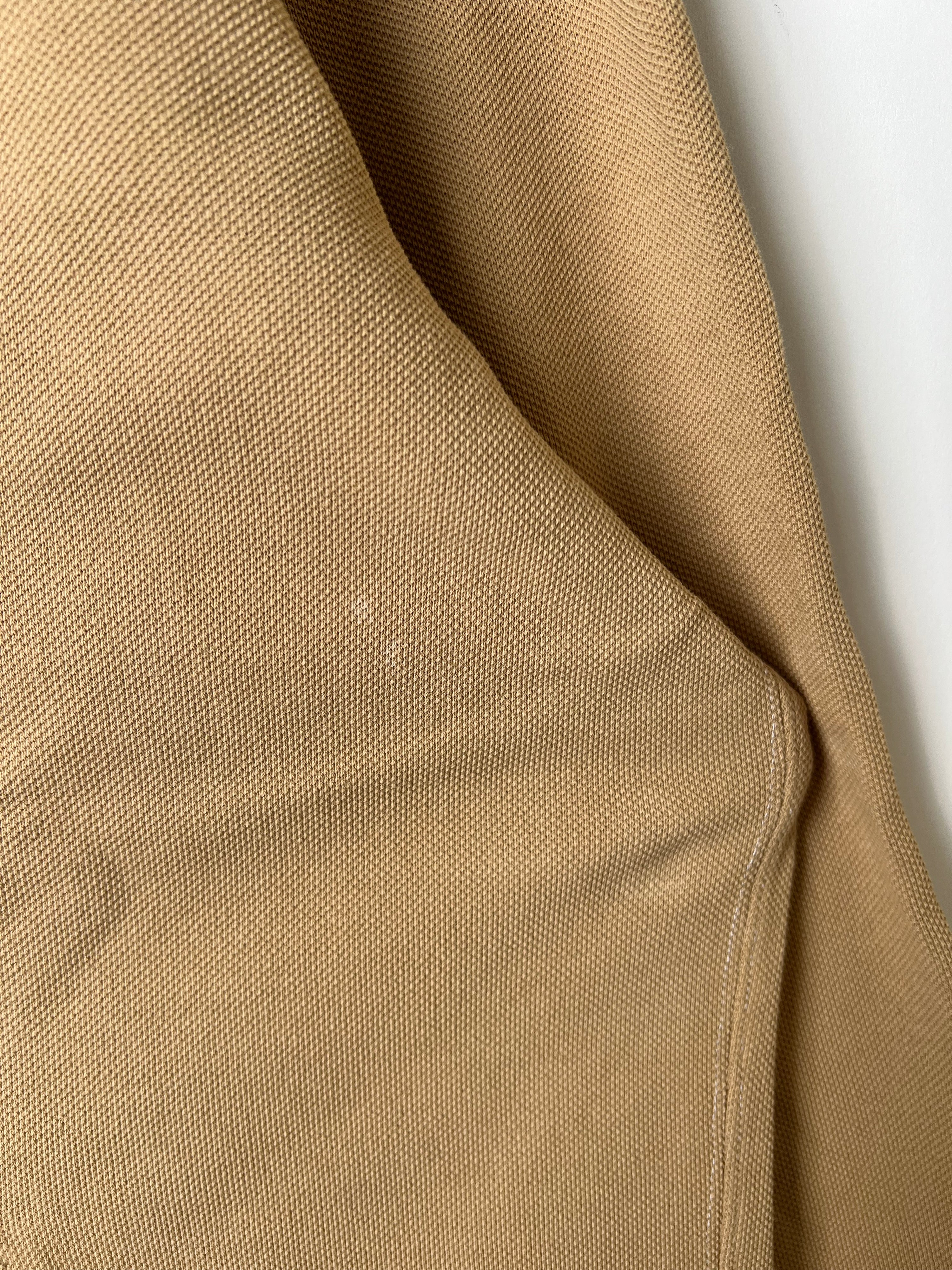 RALPH LAUREN QUARTER ZIP SWEATER BEIGE - XL