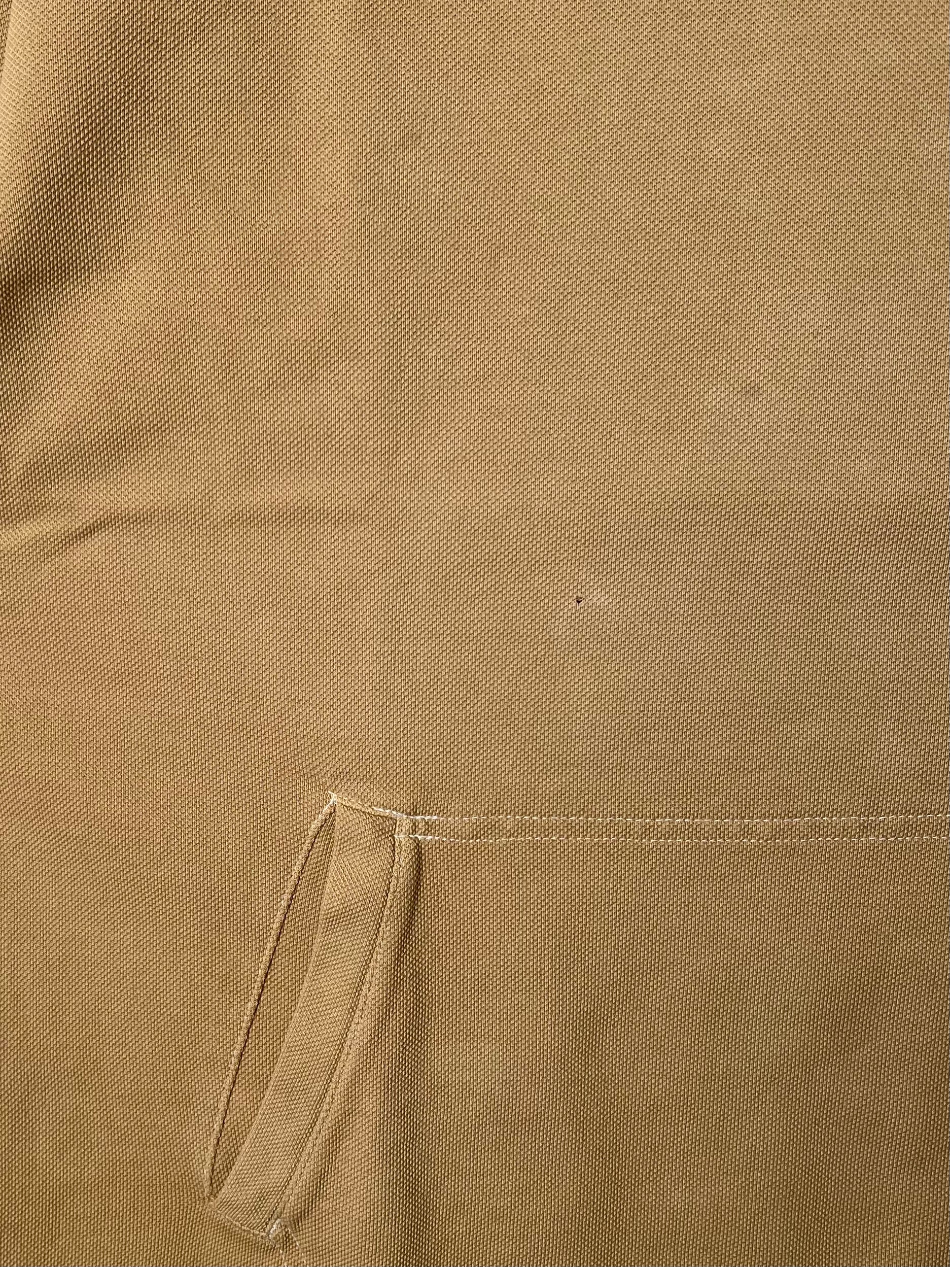 RALPH LAUREN QUARTER ZIP SWEATER BEIGE - XL