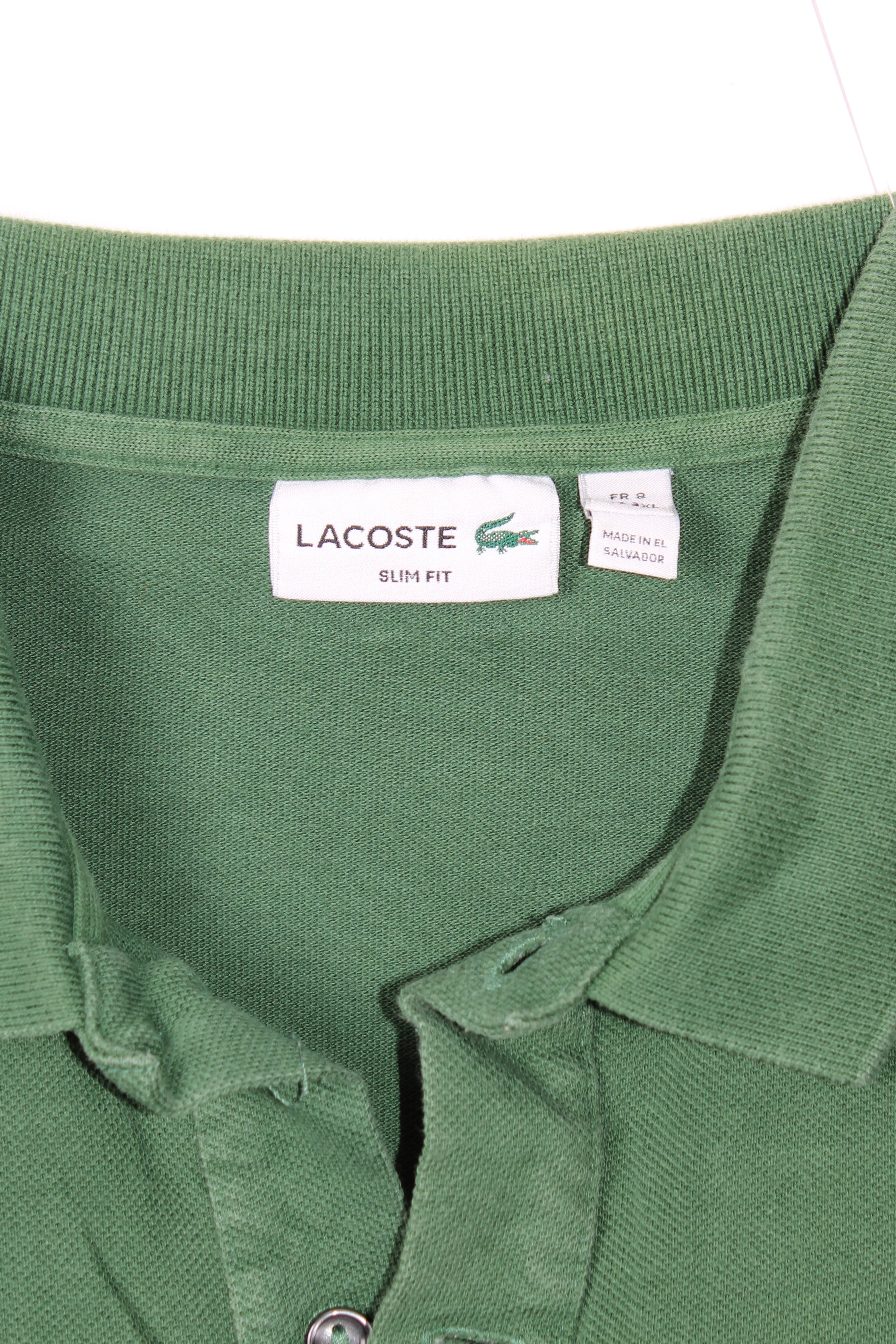 LACOSTE POLO SHIRT GREEN - 3XL