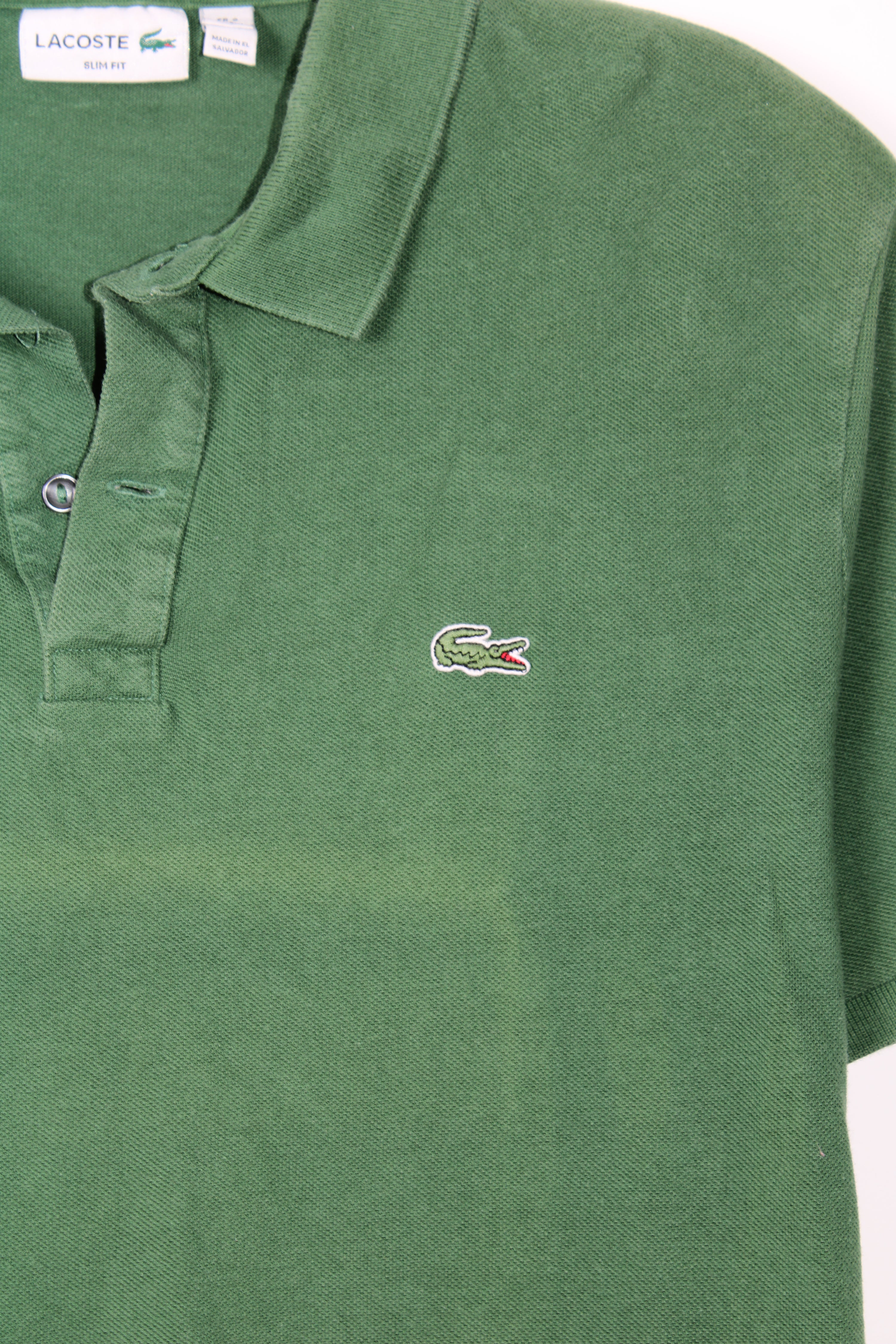 LACOSTE POLO SHIRT GREEN - 3XL