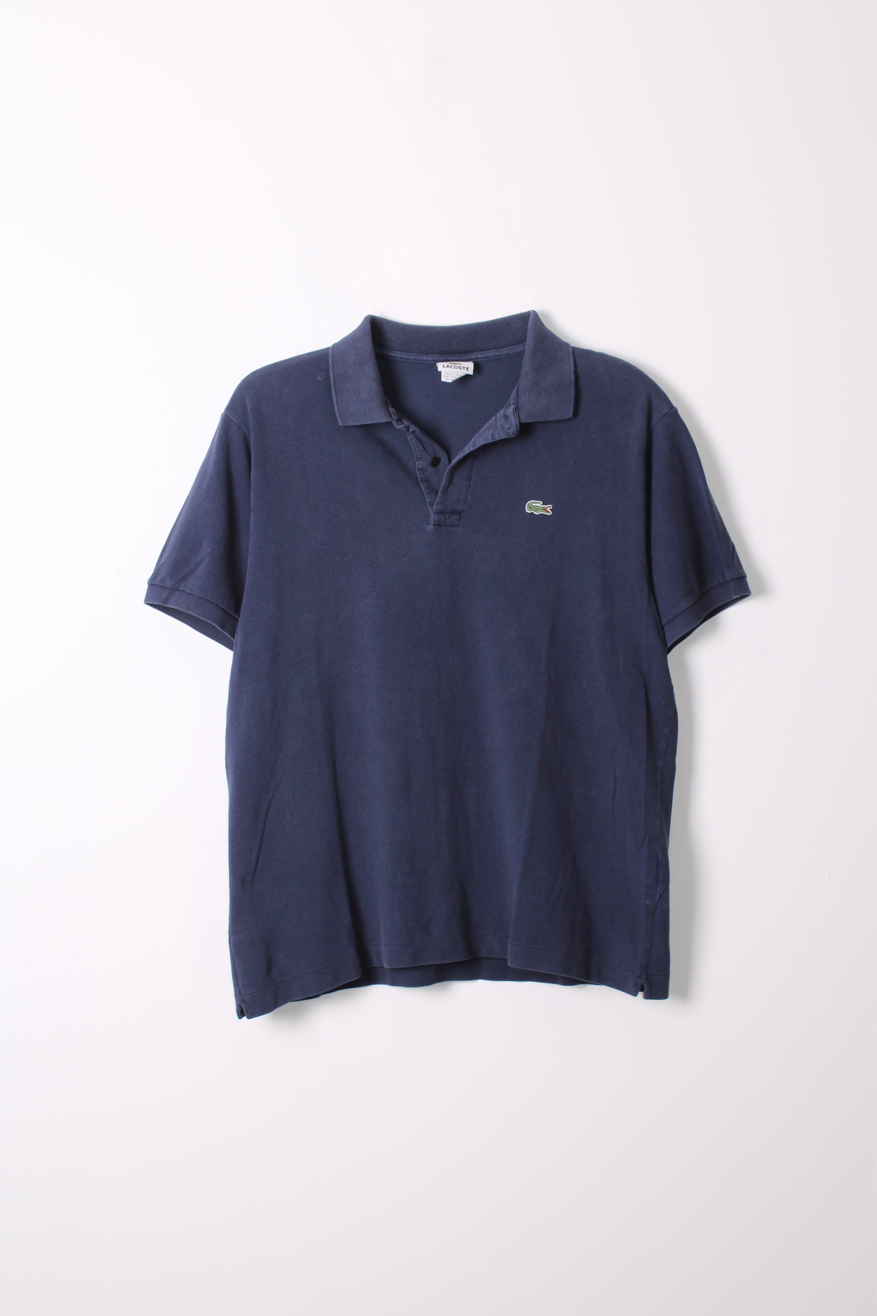 LACOSTE POLO SHIRT NAVY BLUE - XL