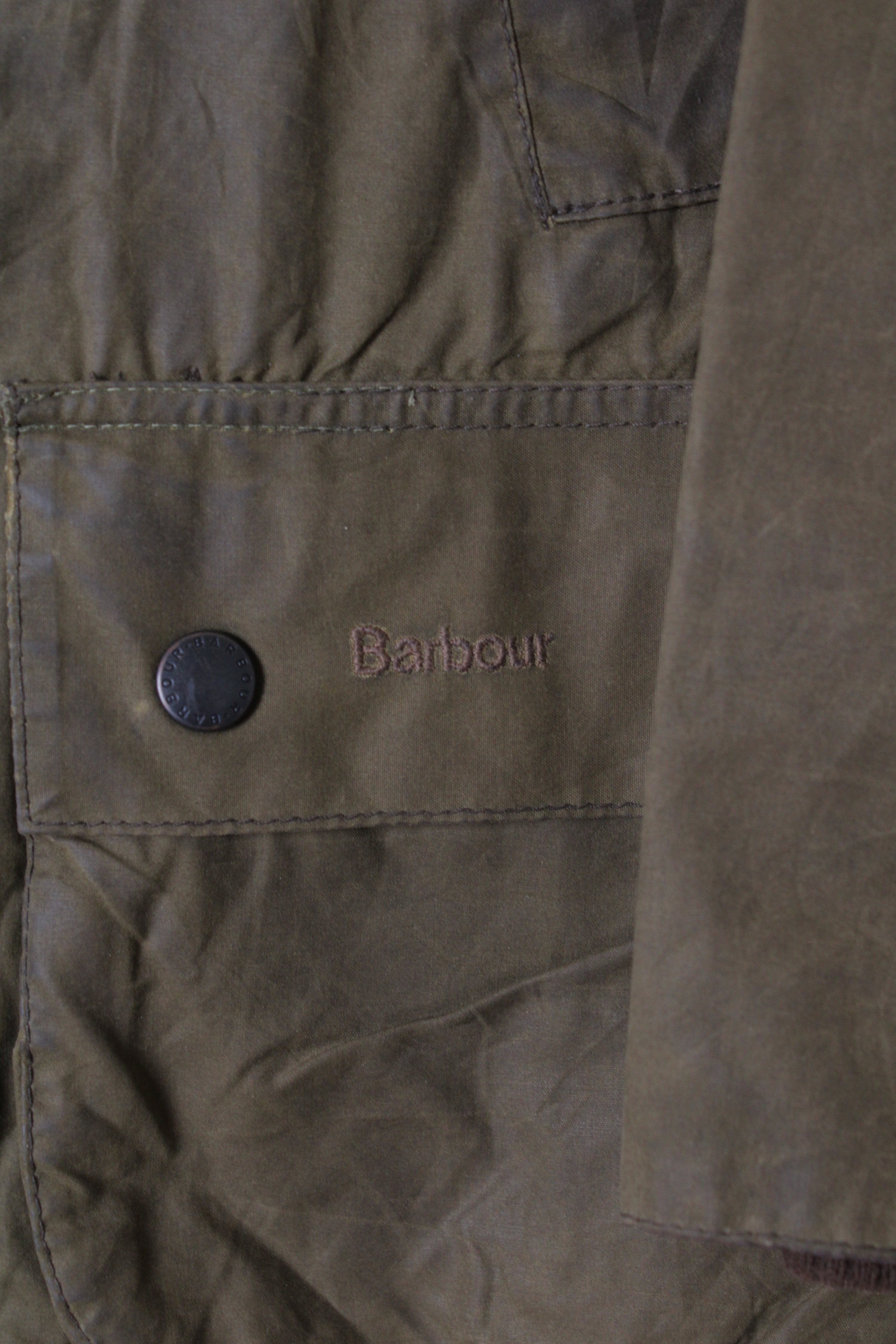 BARBOUR BEDALE WAXED JACKET GREEN - S/M