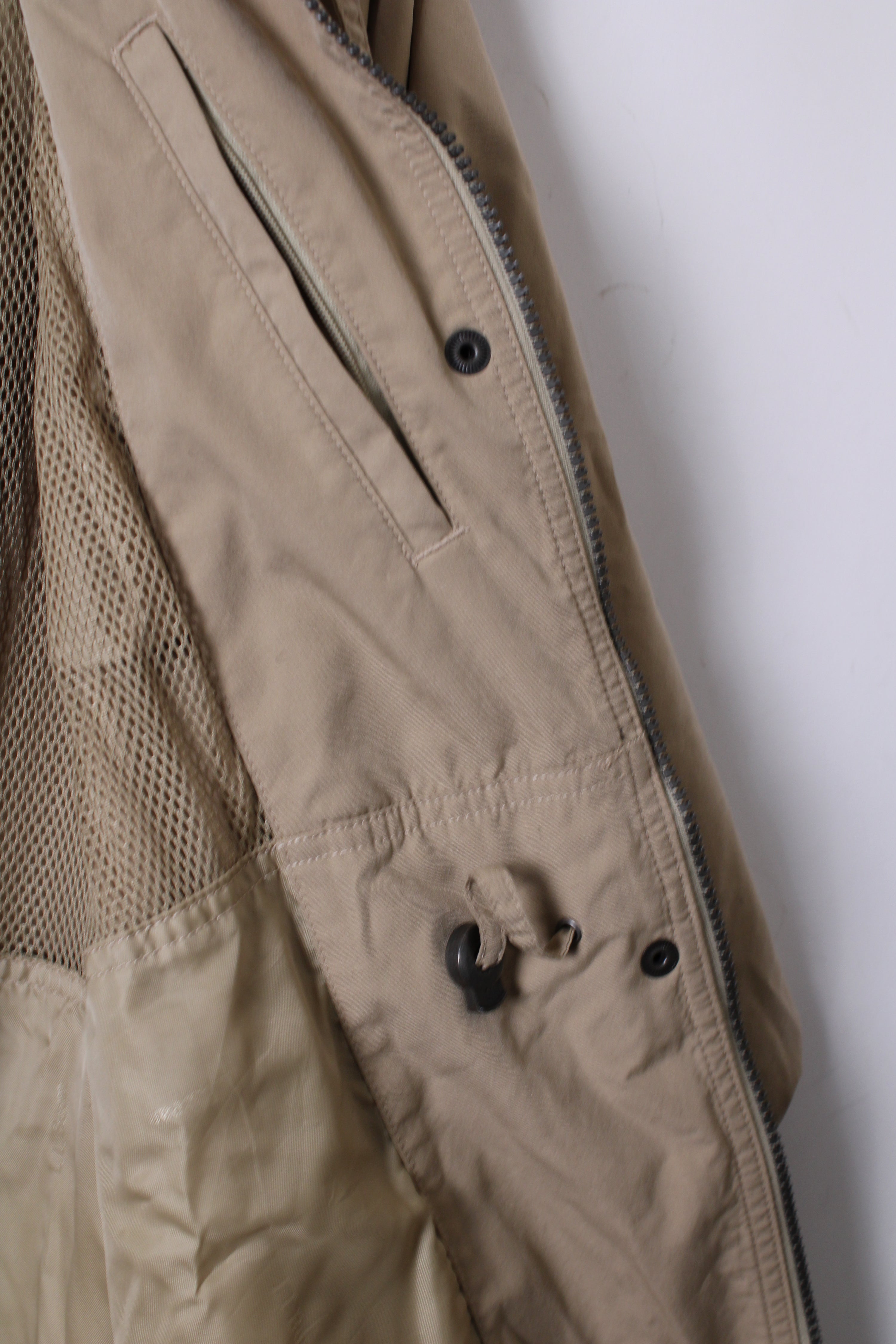 VINTAGE LL BEAN LONG PARKA BEIGE - S/M