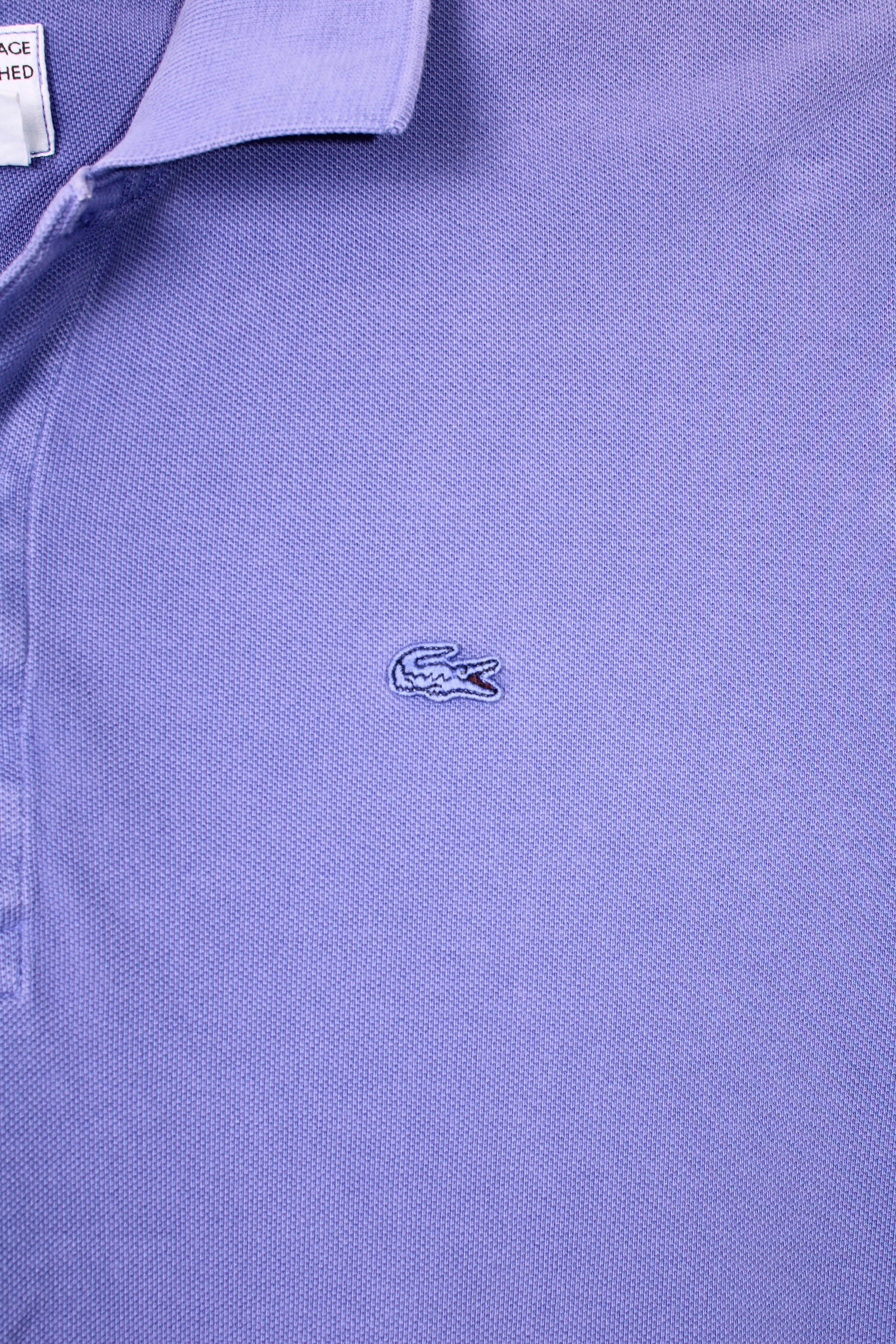 LACOSTE POLO SHIRT VINTAGE PURPLE - L