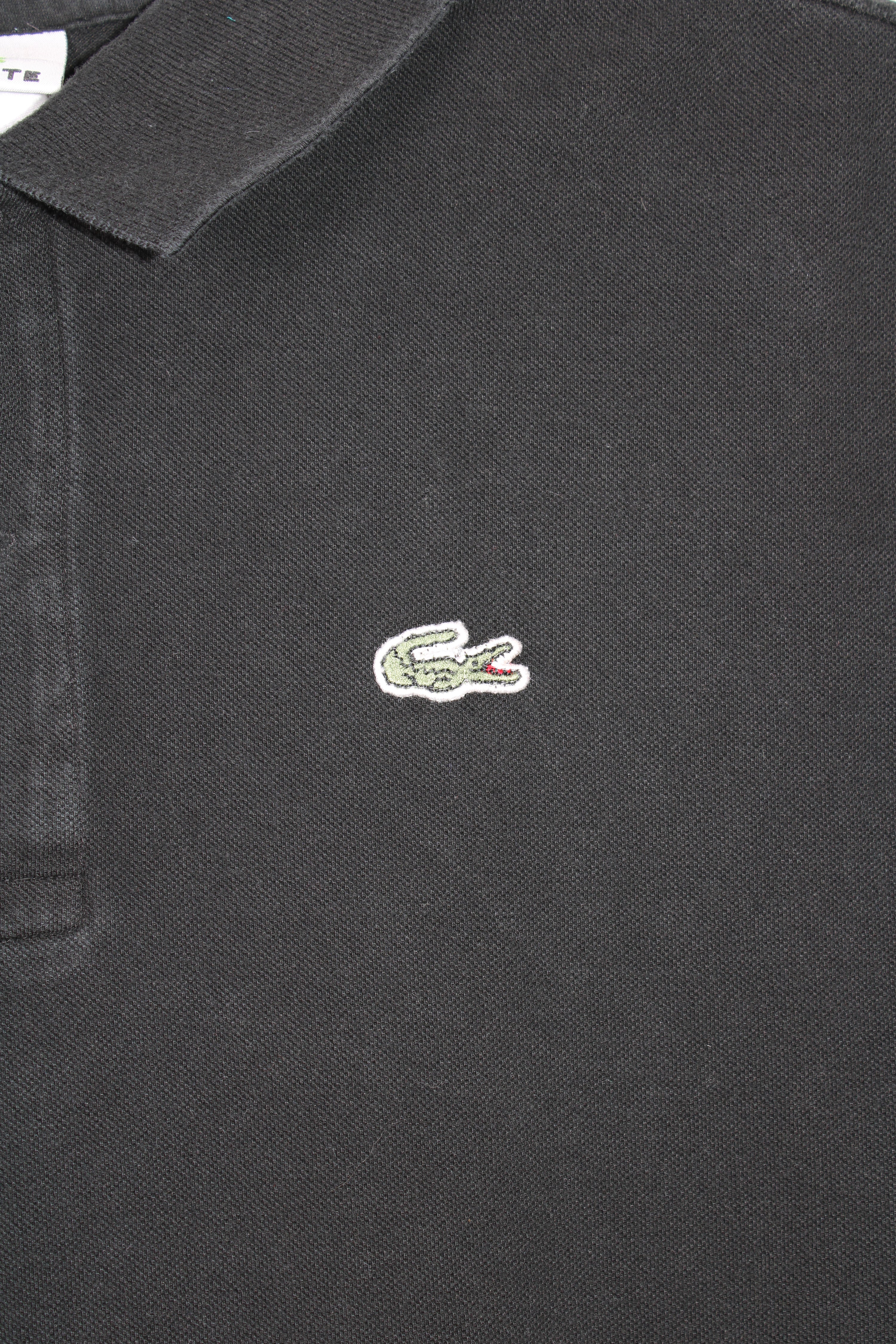 LACOSTE POLO SHIRT BLACK - M