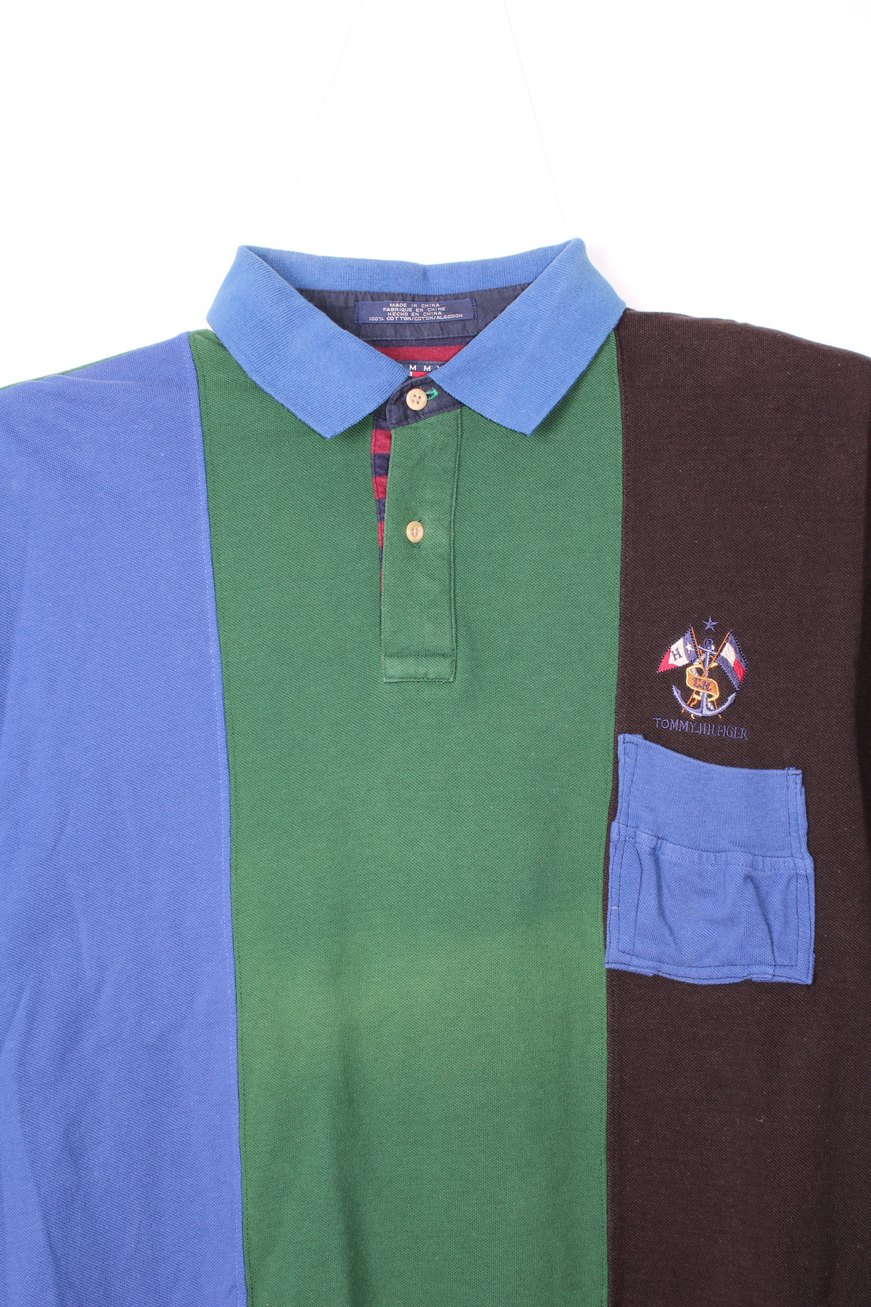 TOMMY HILFIGER POLO MARINA T-SHIRT - L