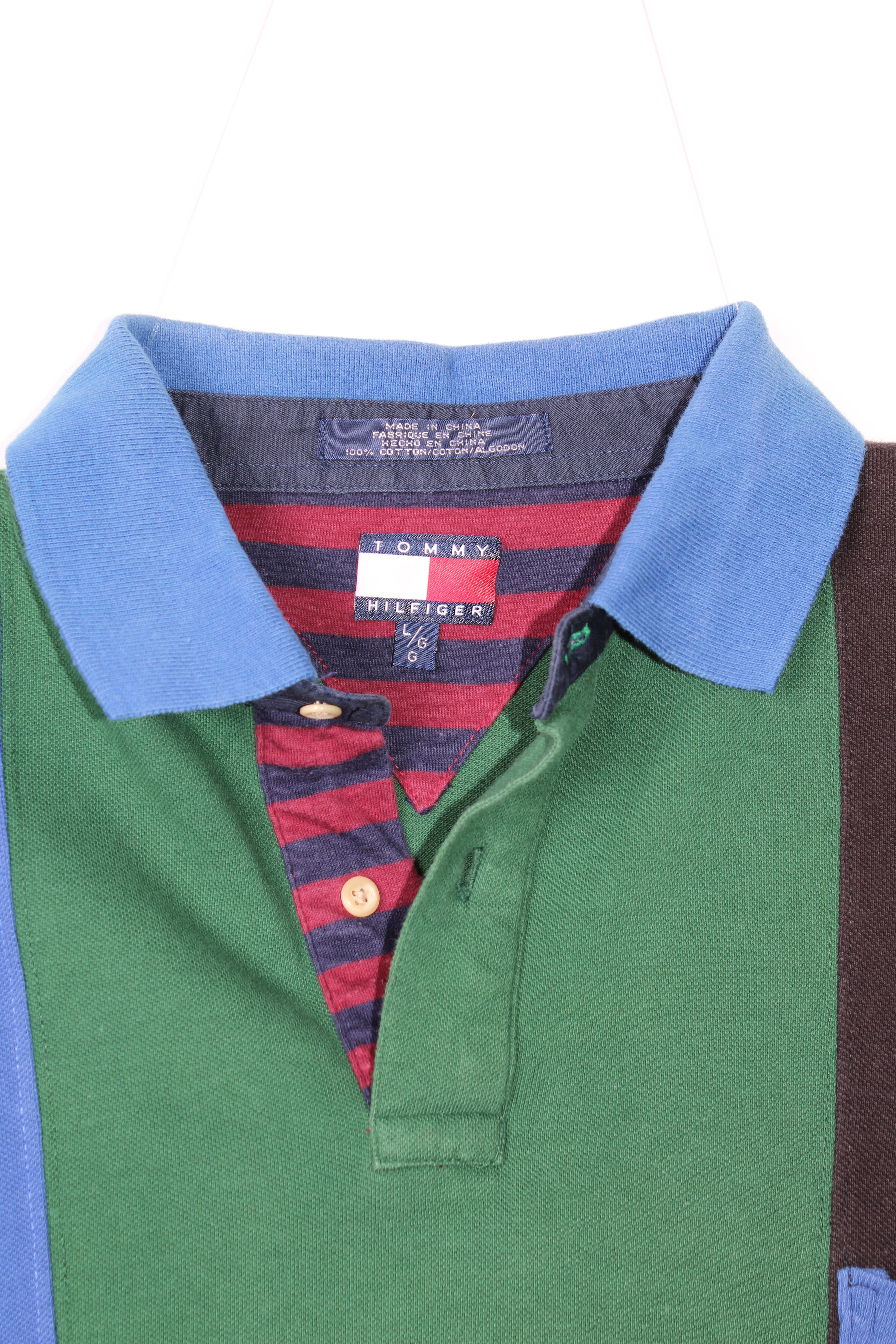 TOMMY HILFIGER POLO MARINA T-SHIRT - L