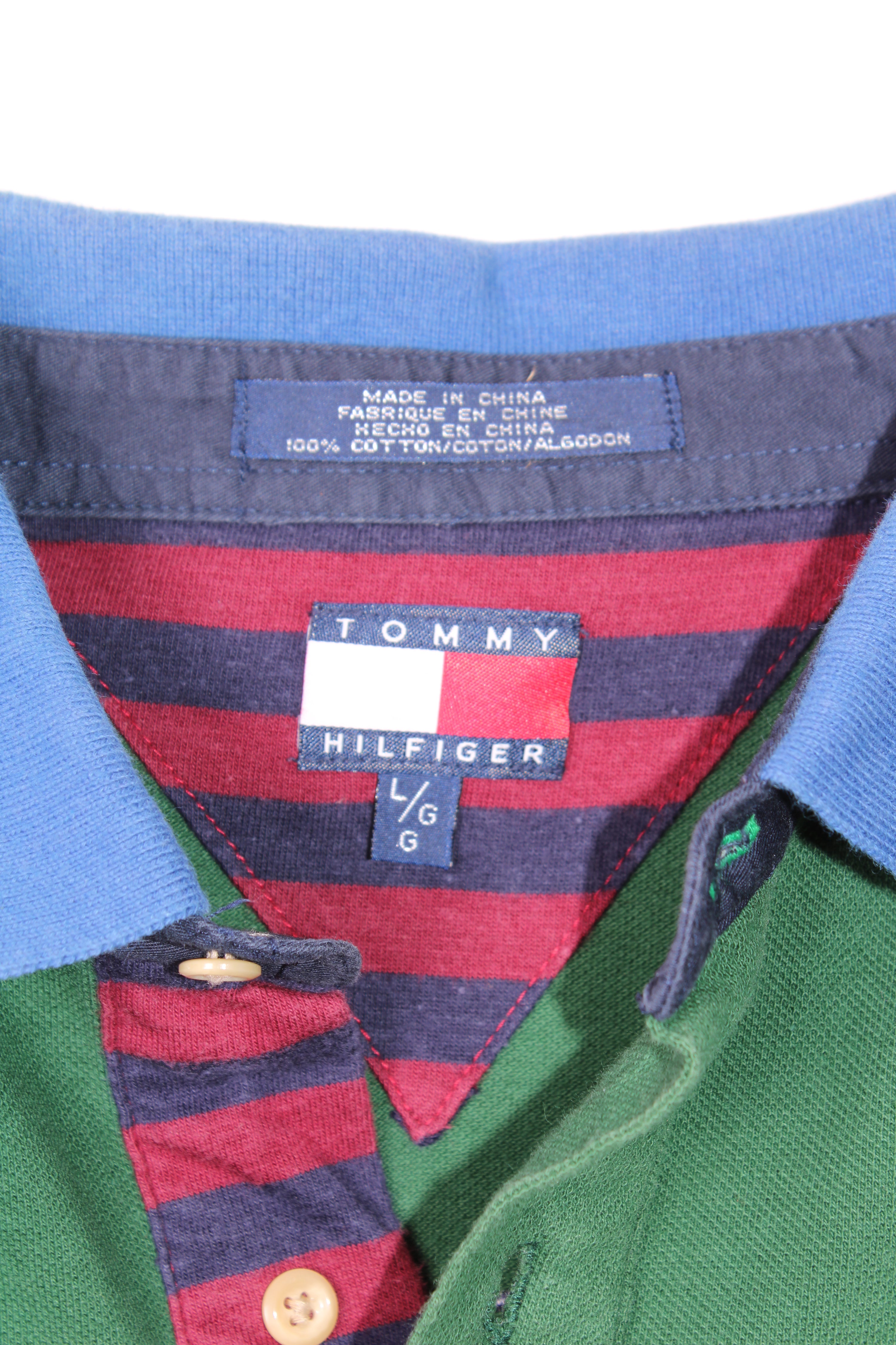 TOMMY HILFIGER POLO MARINA T-SHIRT - L