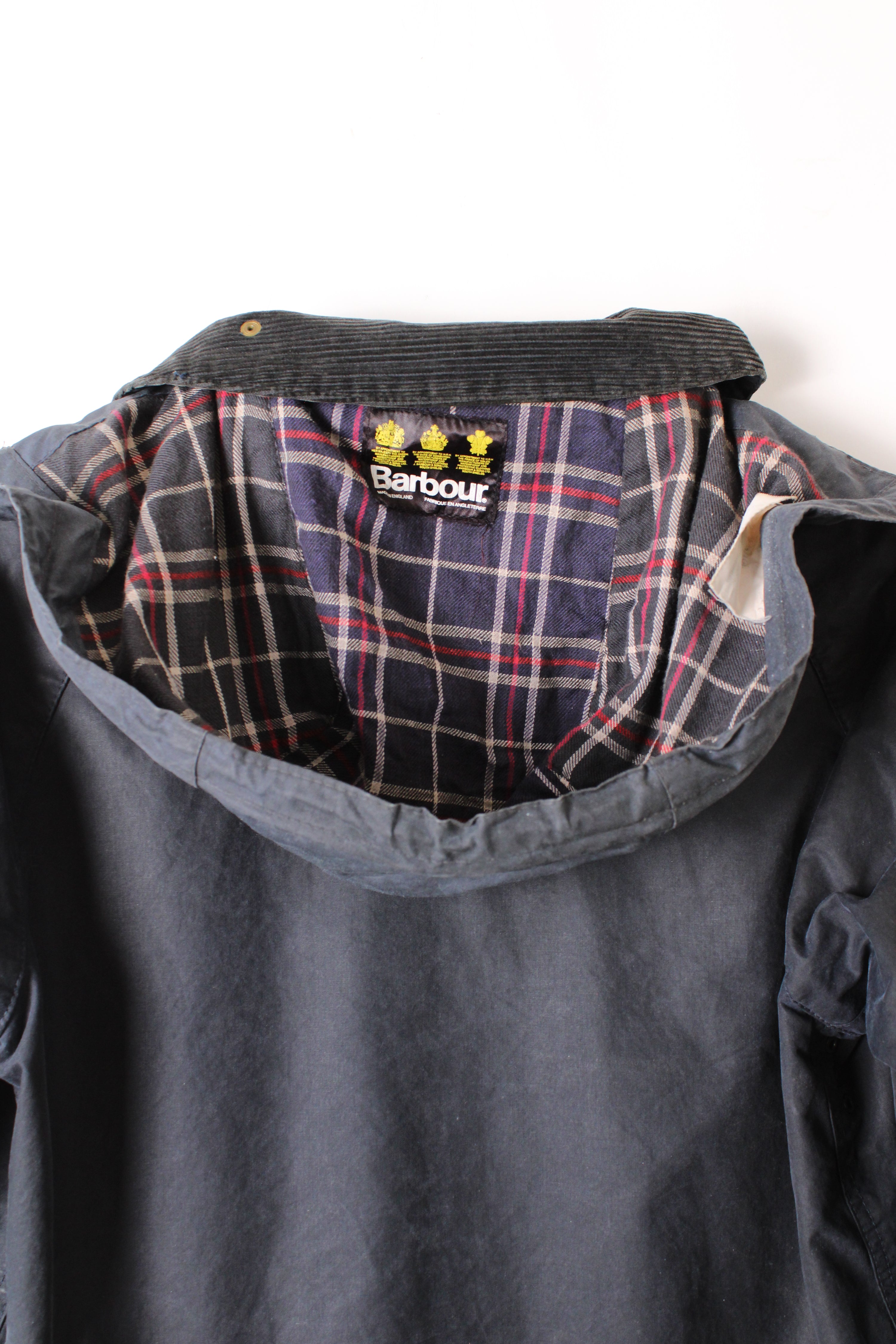 BARBOUR BEDALE WAXED JACKET BLUE - S/M