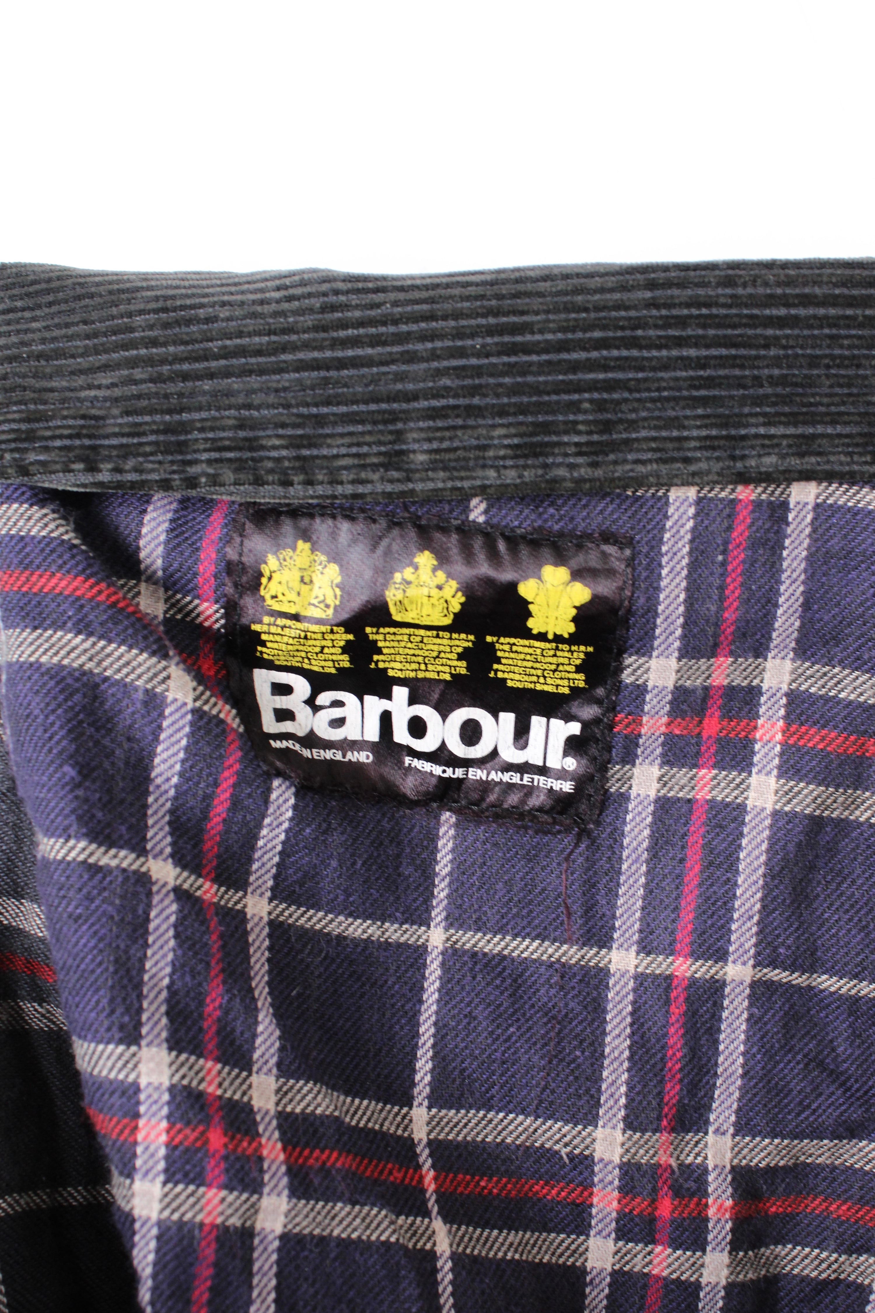 BARBOUR BEDALE WAXED JACKET BLUE - S/M