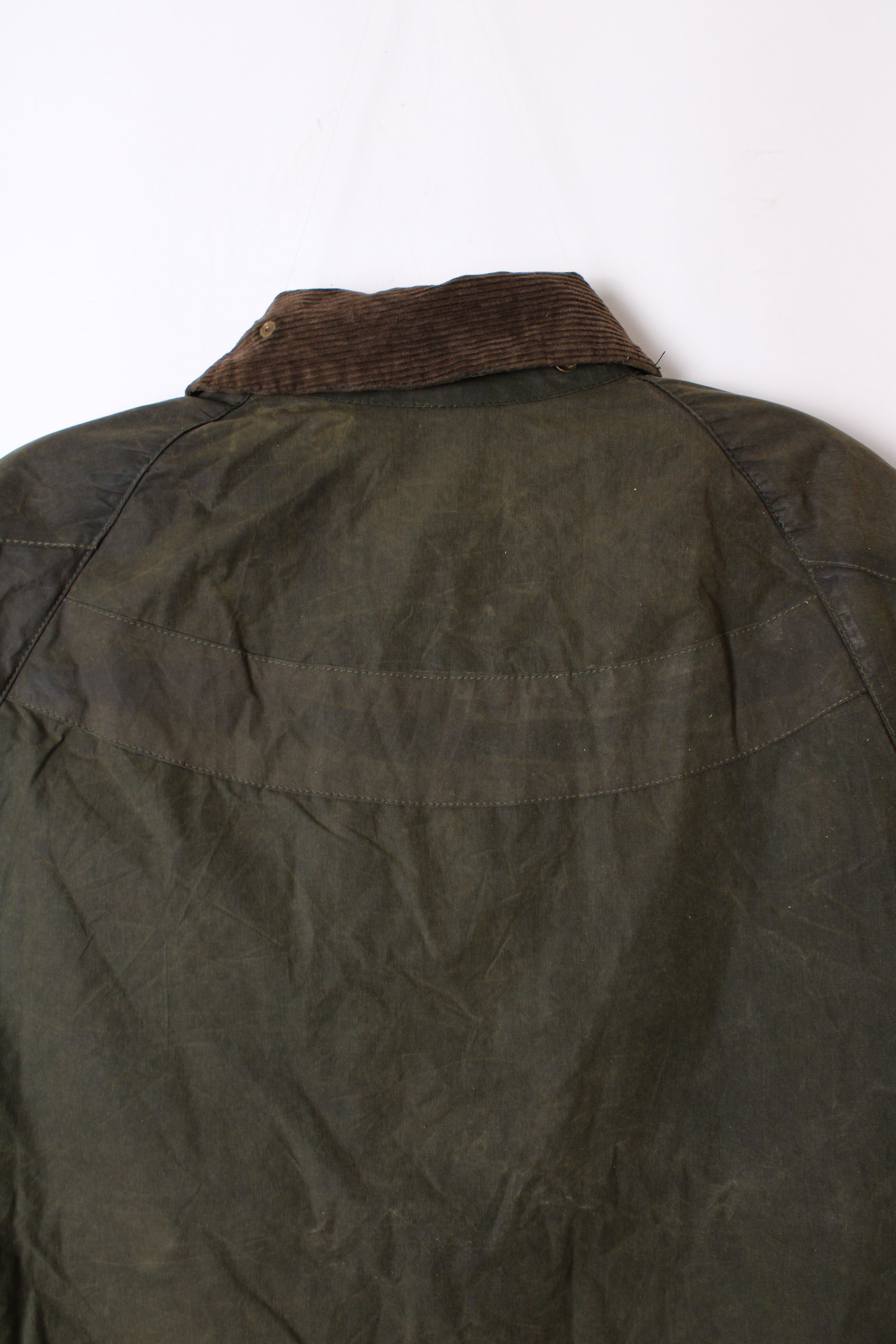 BARBOUR BEDALE WAXED JACKET GREEN - S/M