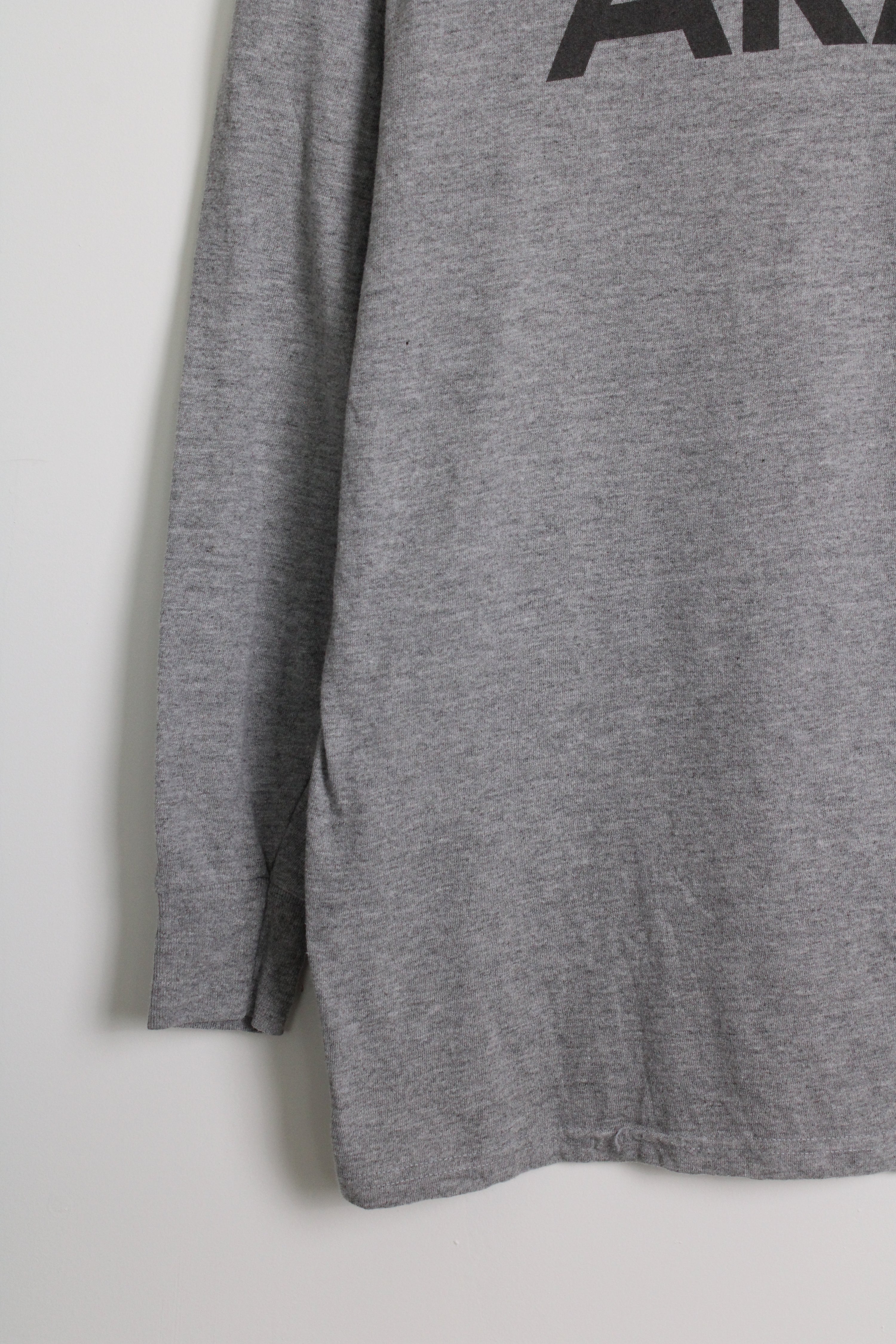 ORIGINAL US ARMY LONG SLEEVES TRAINING TEE GREY